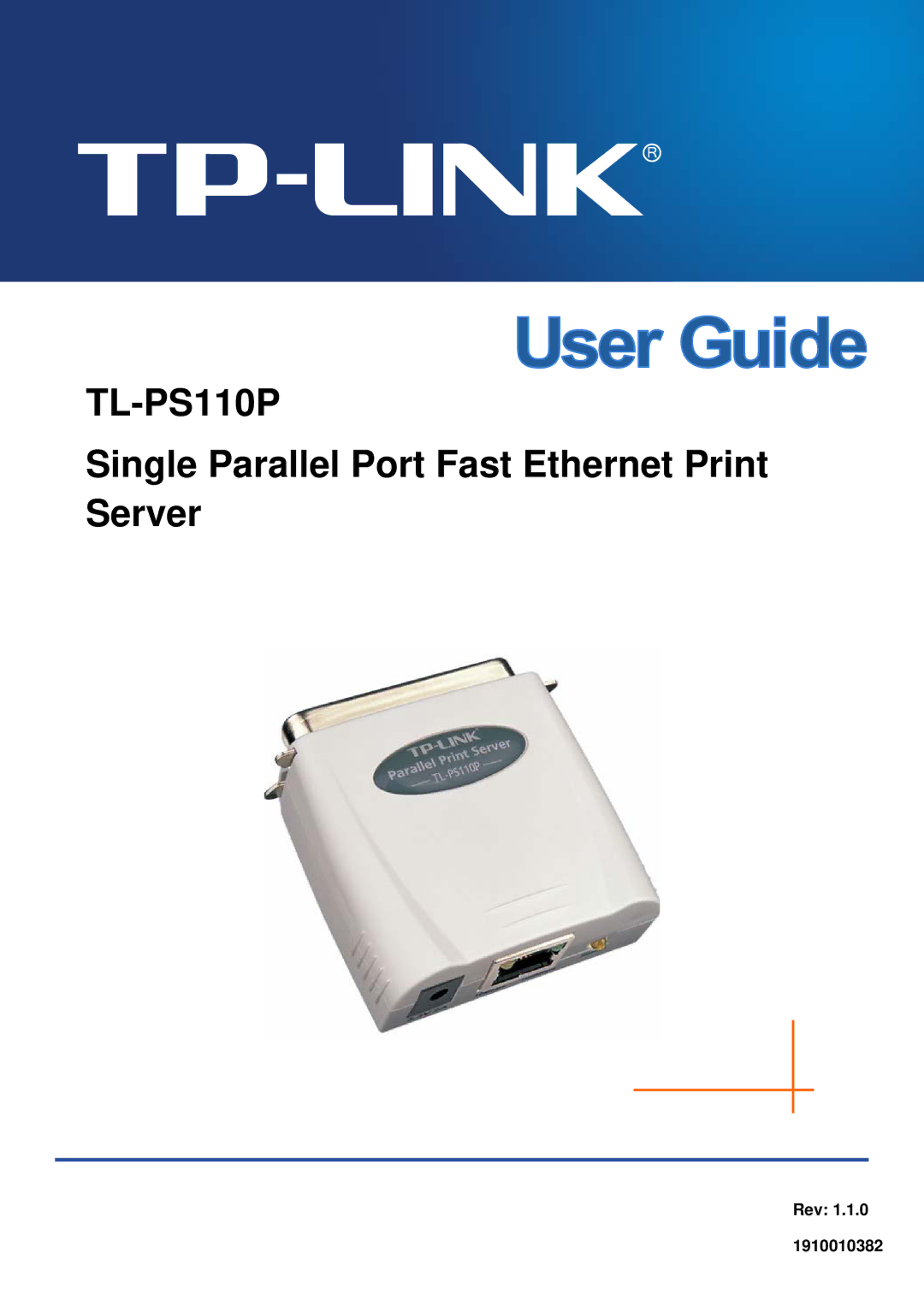 TP-Link TL-PS110P manual 