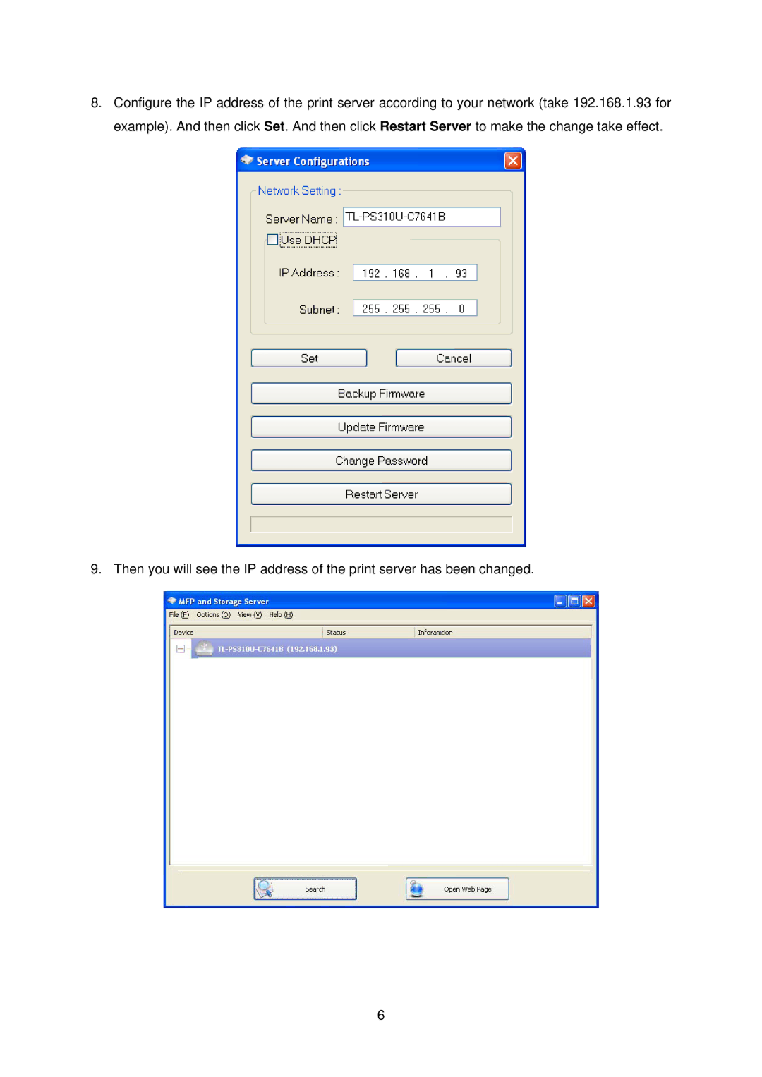 TP-Link TL-PS310U manual 