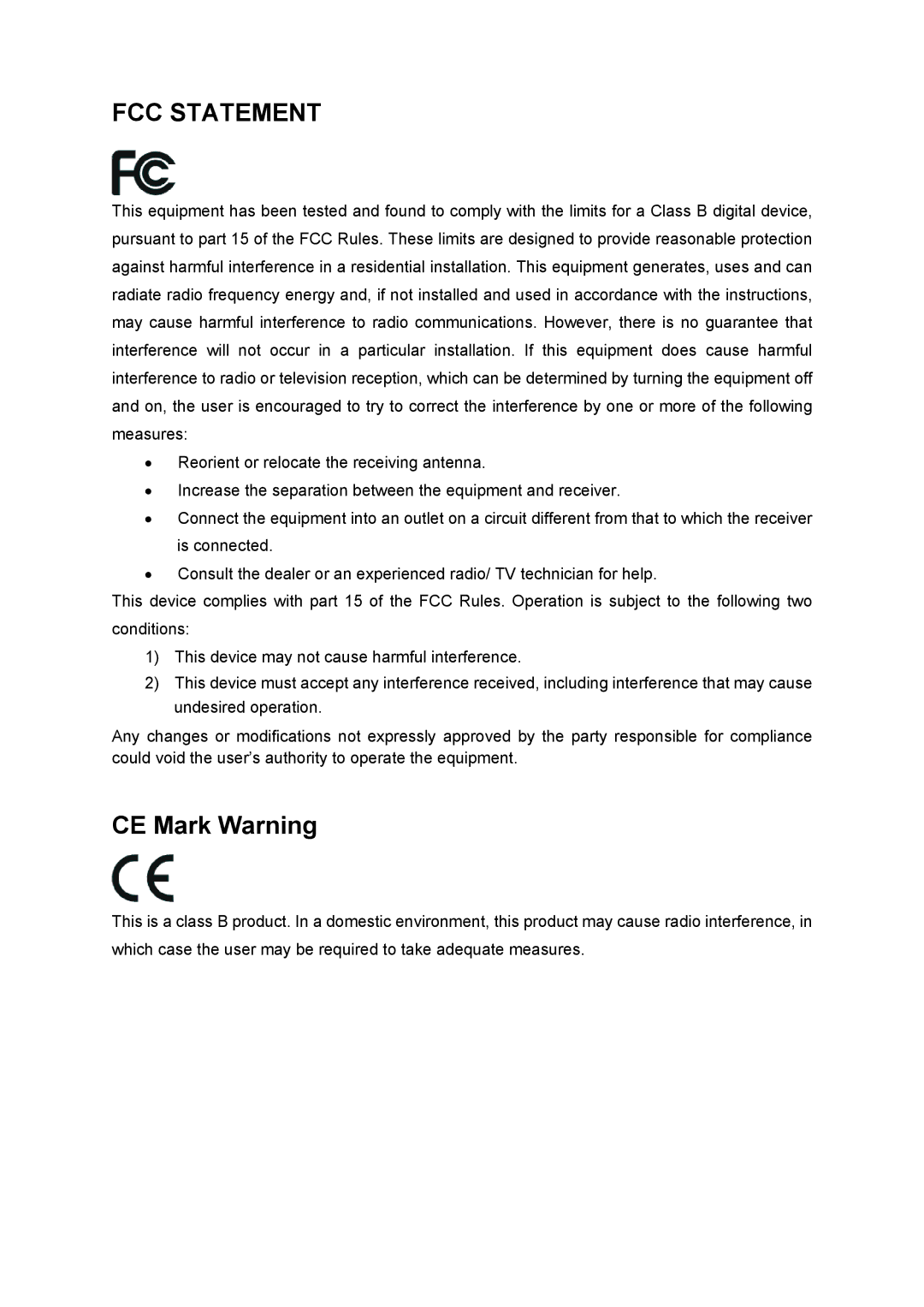 TP-Link TL-R4299G manual FCC Statement 