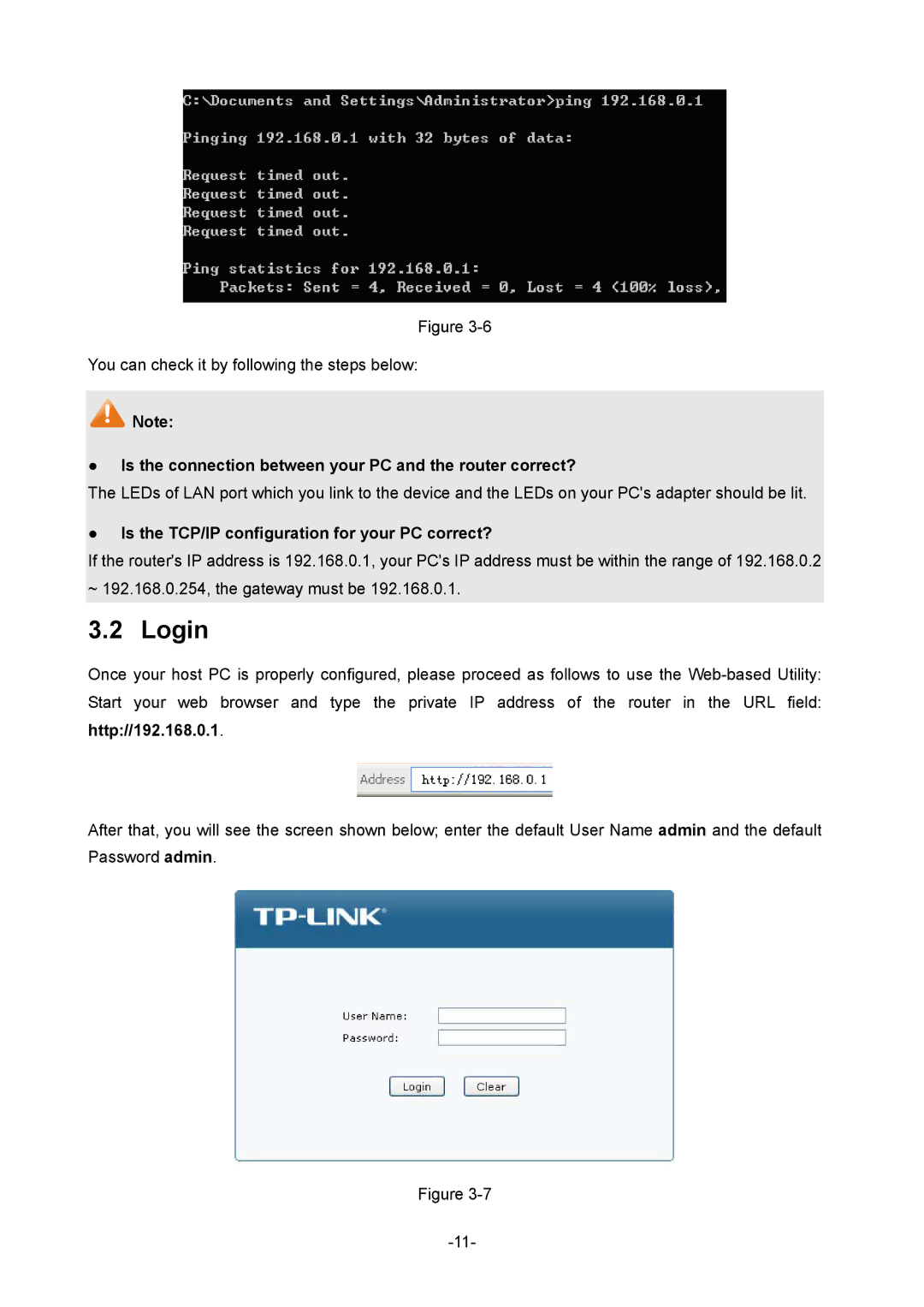 TP-Link TL-R480T+ manual Login, Is the connection between your PC and the router correct? 