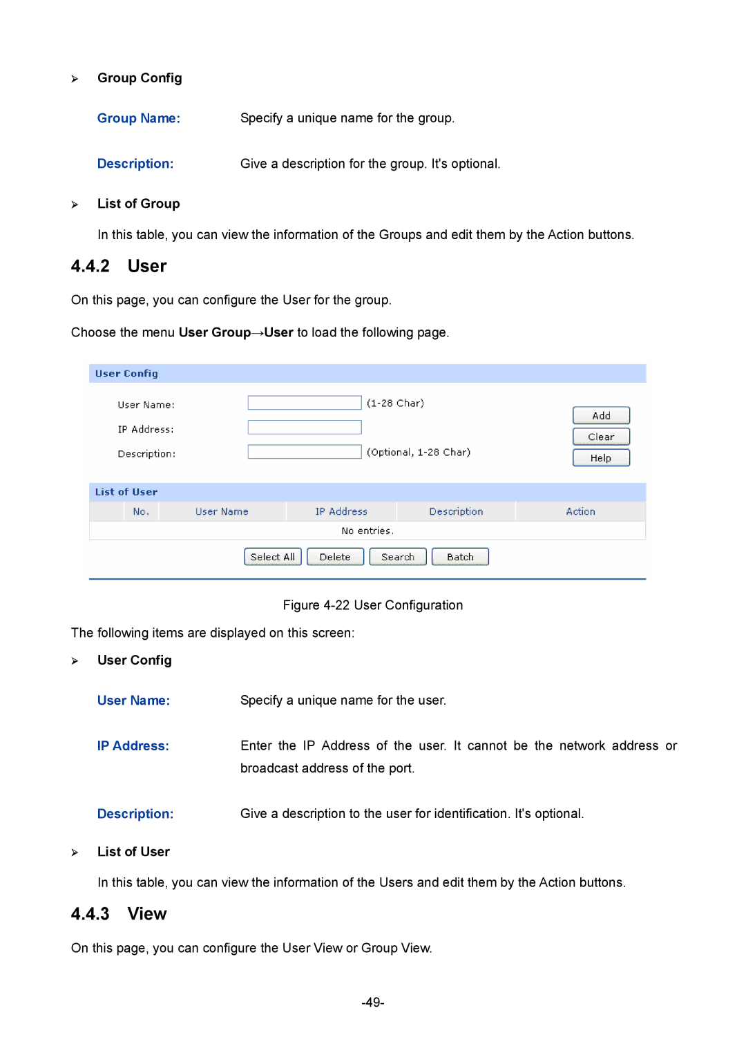 TP-Link TL-R480T+ manual User, View 