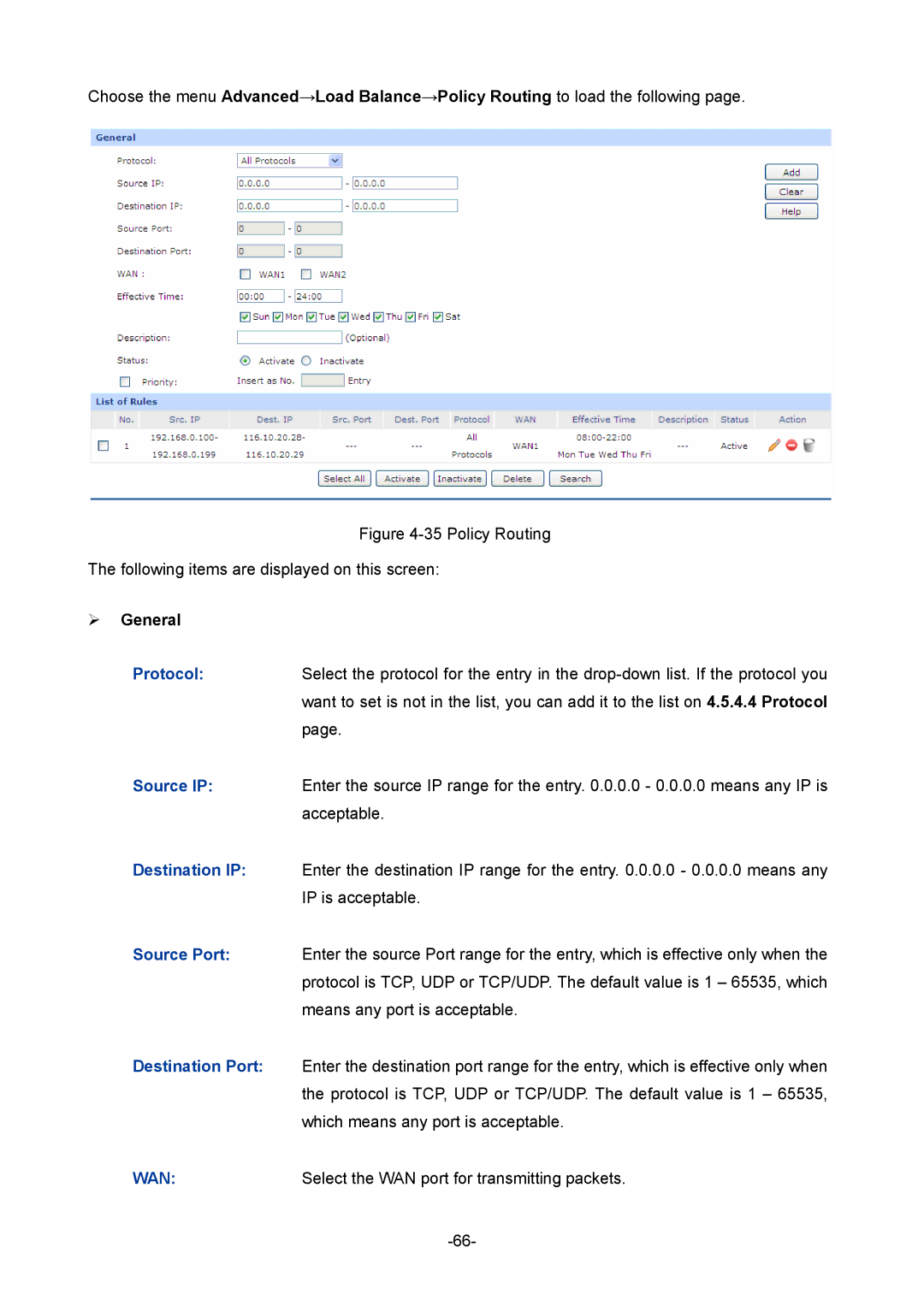 TP-Link TL-R480T+ manual Wan 