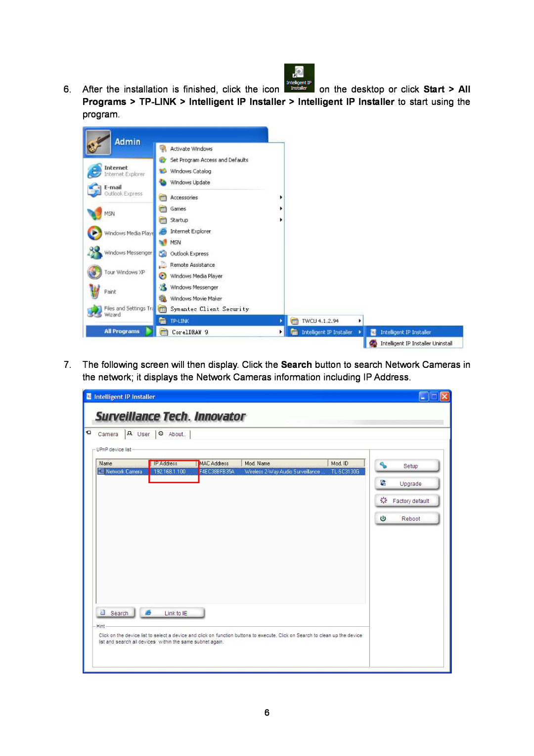 TP-Link TL-SC3130G manual 