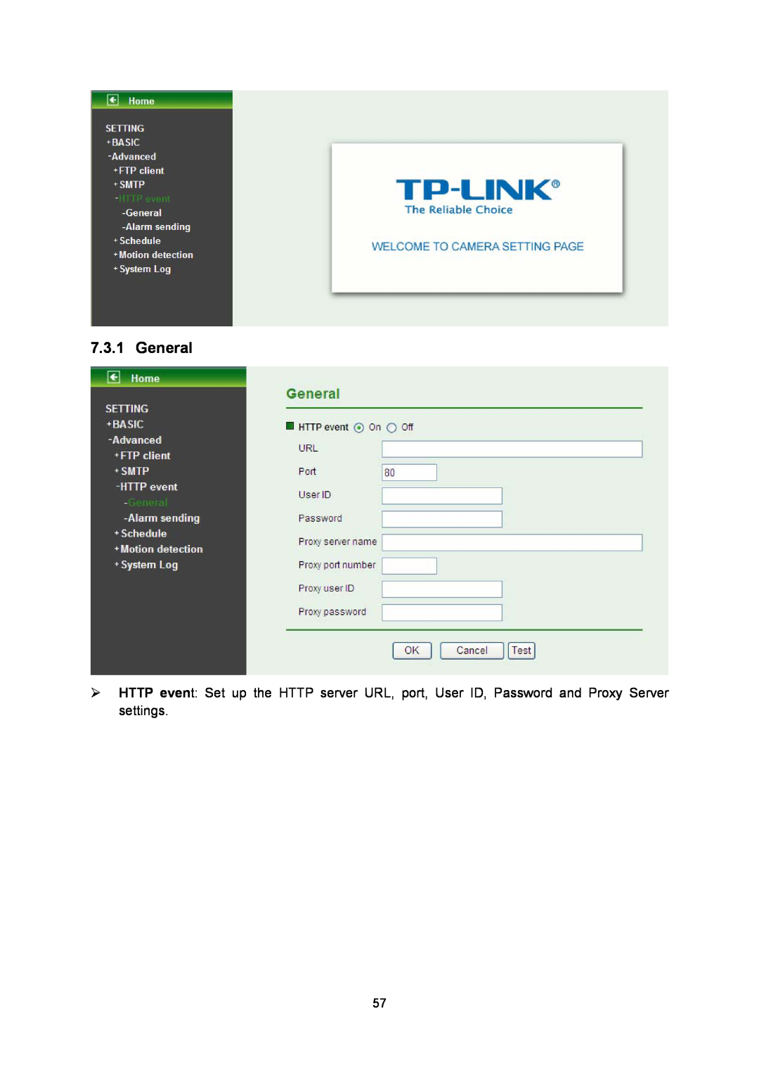 TP-Link TL-SC3130G manual General 