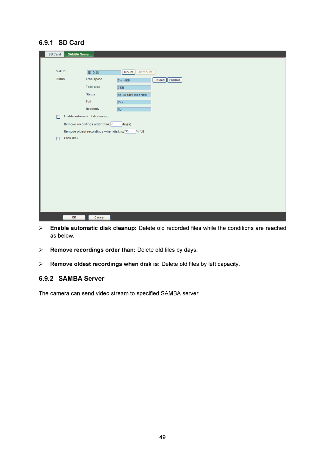 TP-Link TL-SC323ON, TL-SC3230N manual SD Card, Samba Server 