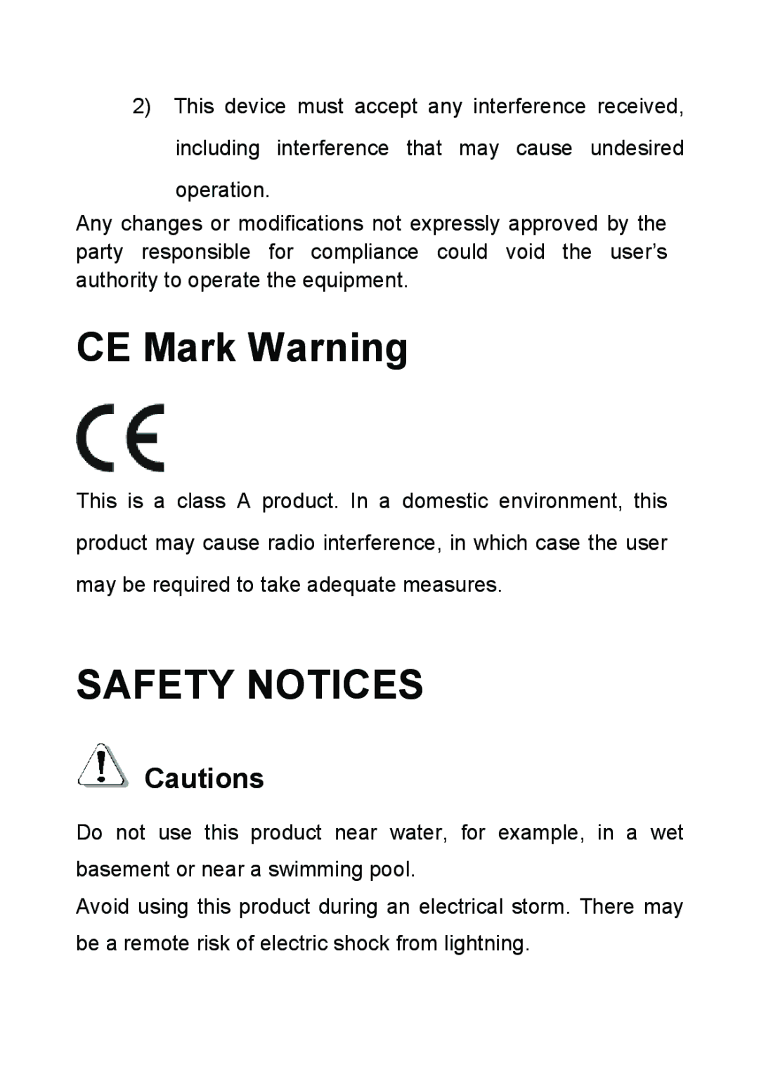 TP-Link TL-SF1008P manual Safety Notices 
