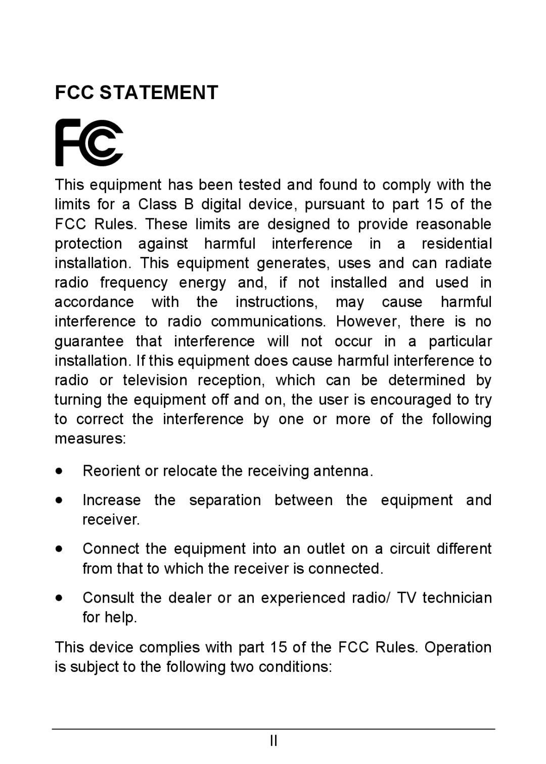 TP-Link TL-SG1008D, TL-SG1005D manual FCC Statement 