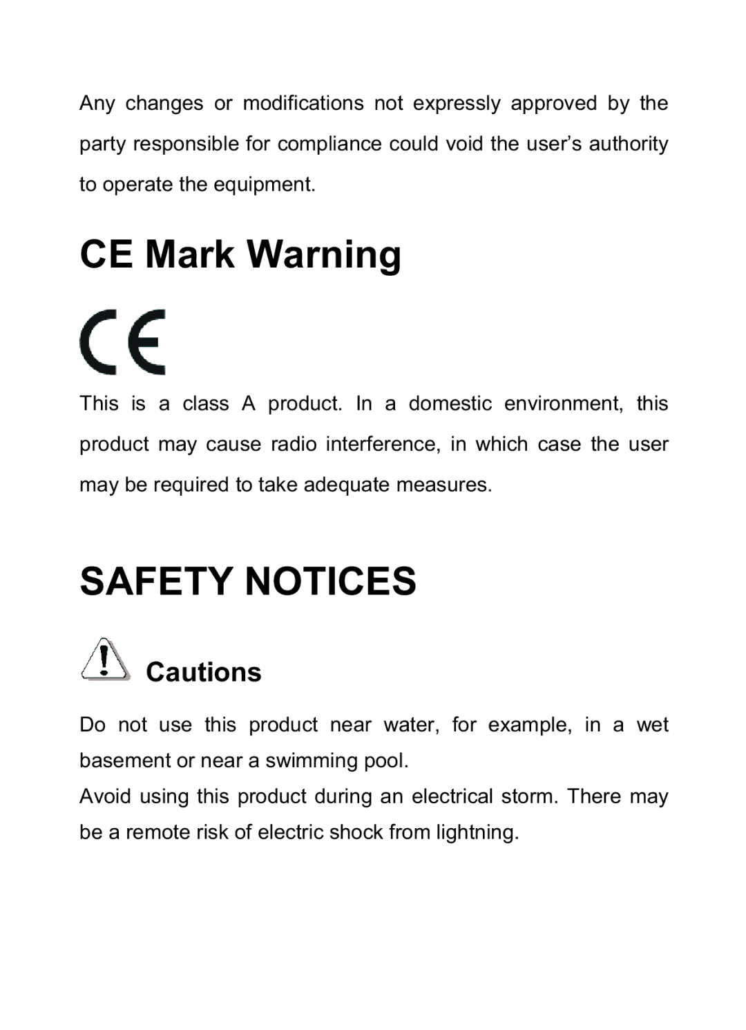 TP-Link TL-SG1008P manual Safety Notices 