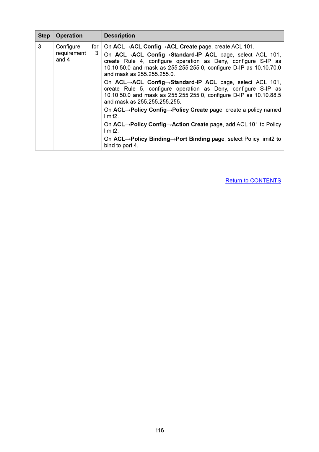 TP-Link TL-SG2008 manual Limit2 