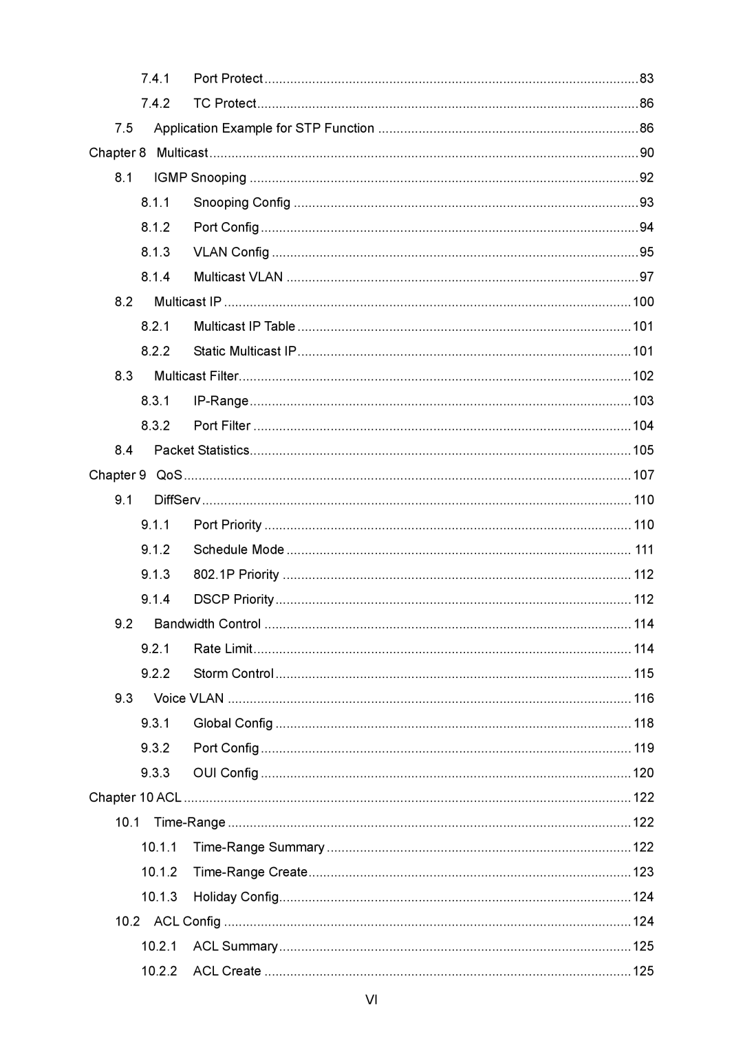 TP-Link TL-SG3216 manual 100 