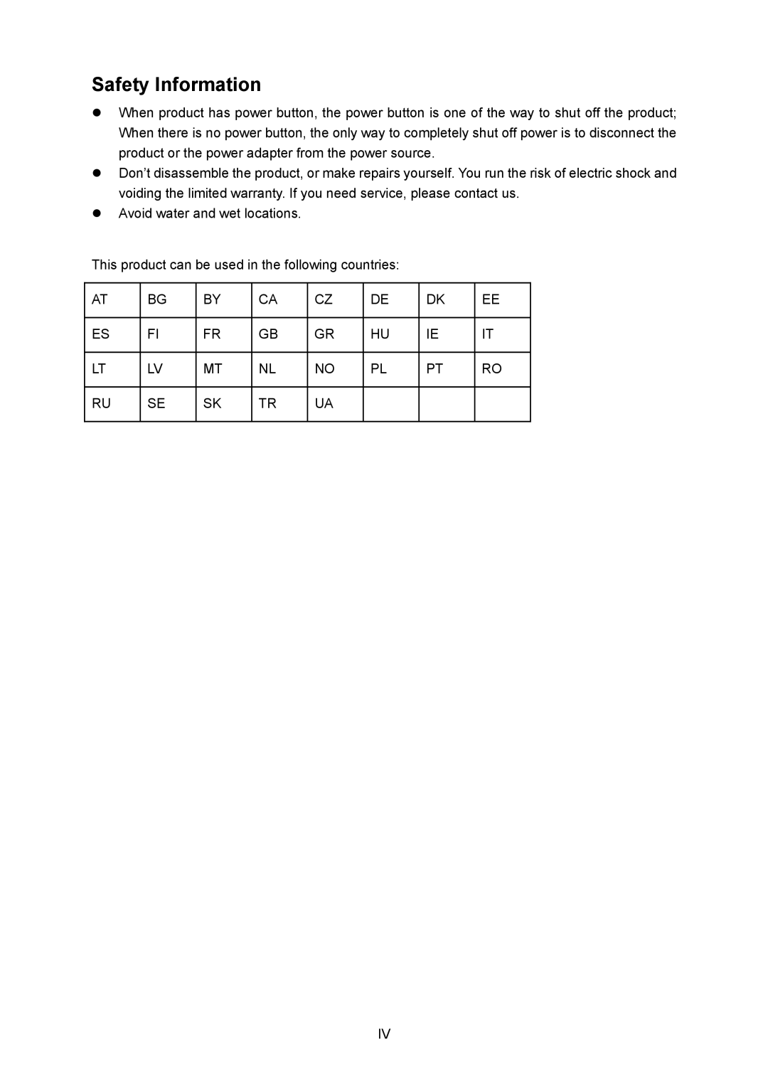 TP-Link TL-SG3424P manual Safety Information 