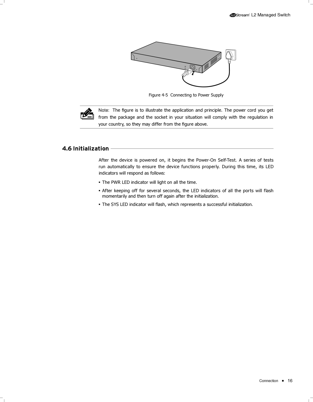 TP-Link TL-SG5428, TL-SG5412F manual 4444Initialization 