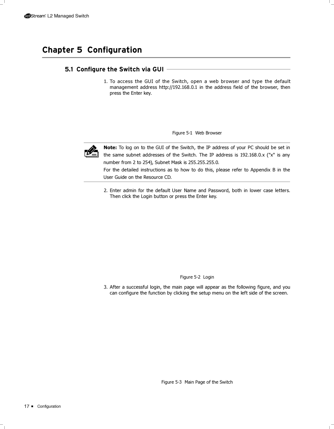 TP-Link TL-SG5412F, TL-SG5428 manual CCCCCCCCCCCConfiguration, Configure the Switch via GUI 