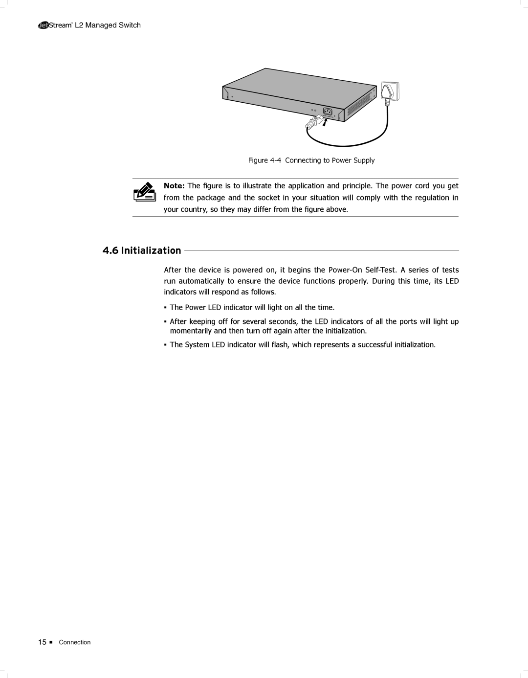 TP-Link TL-SL3428 manual 4444Initialization 