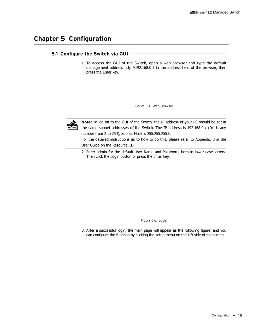 TP-Link TL-SL5428E manual CCCCCCCCCCCConfiguration, Configure the Switch via GUI 