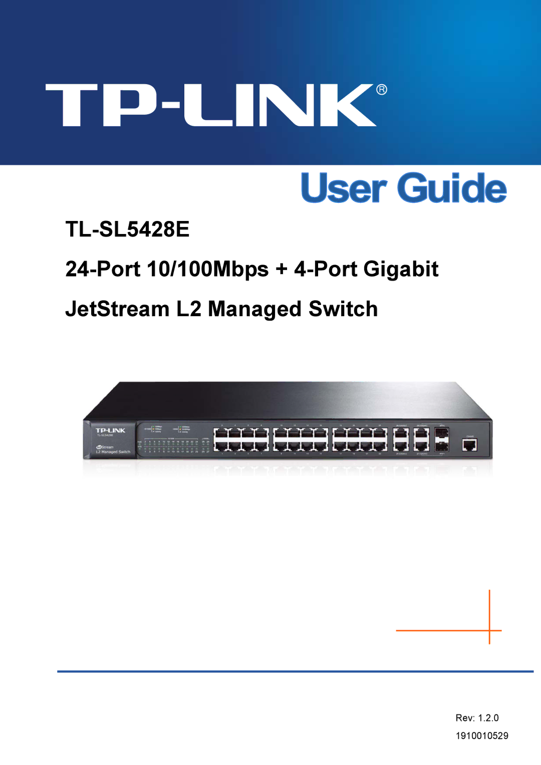 TP-Link TL-SL5428E manual Rev 1910010529 