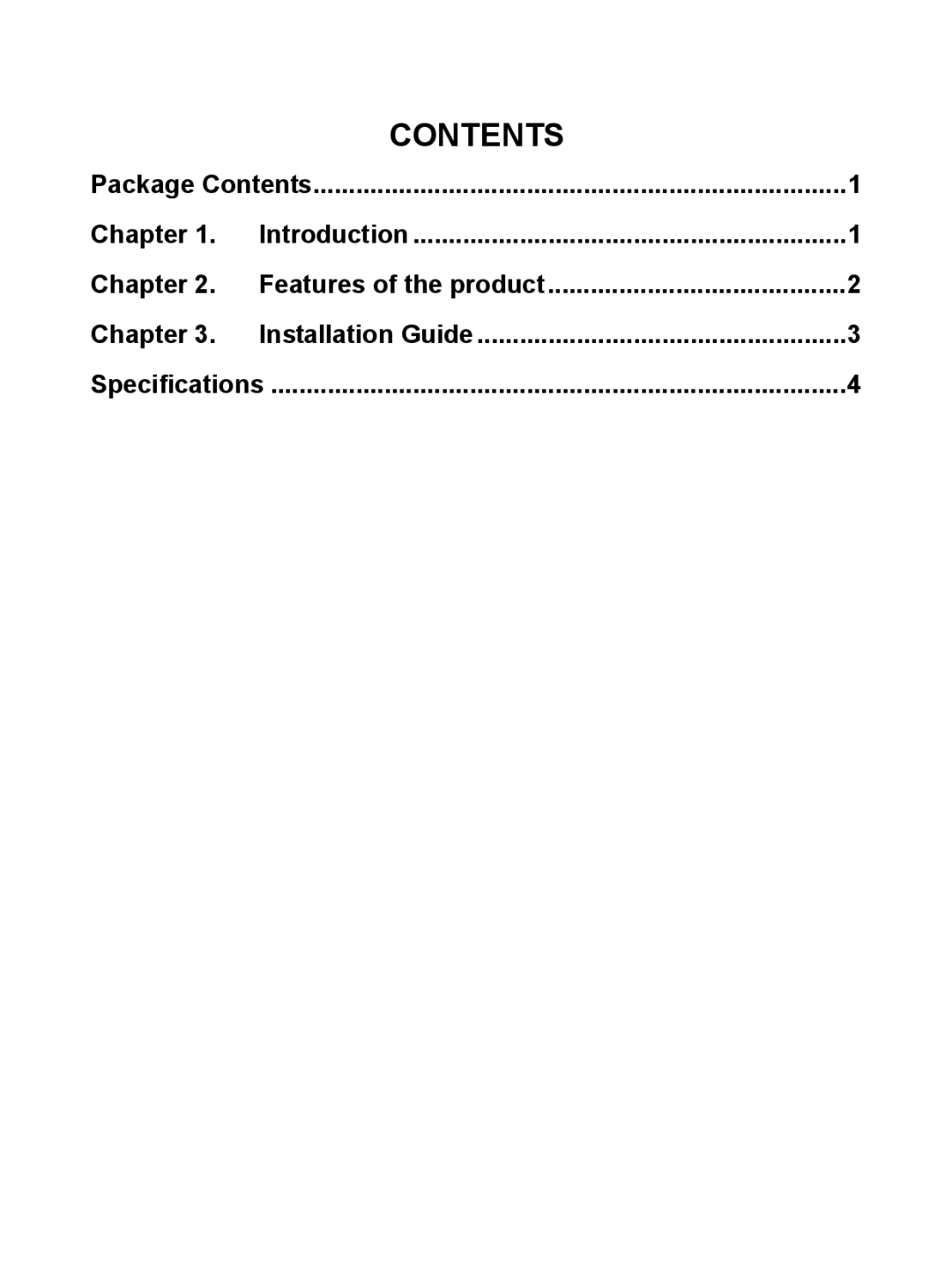 TP-Link TL-SM221A, TL-SM221B manual Contents 