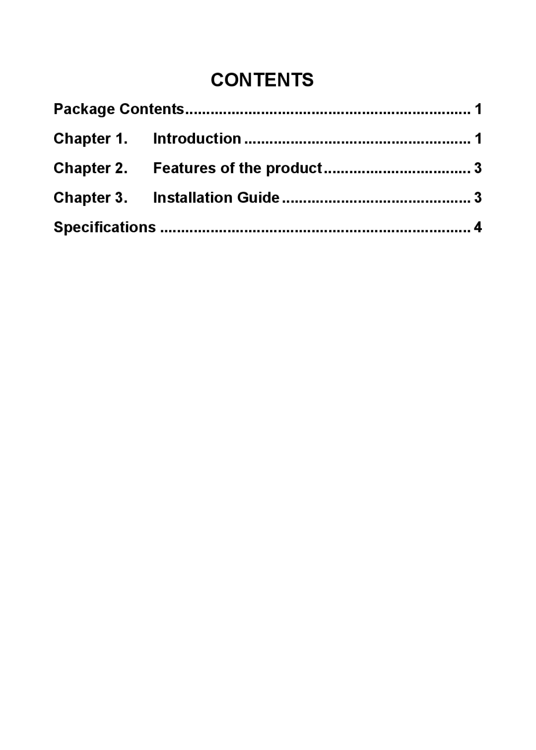 TP-Link TL-SM321B, TL-SM321A manual Contents 