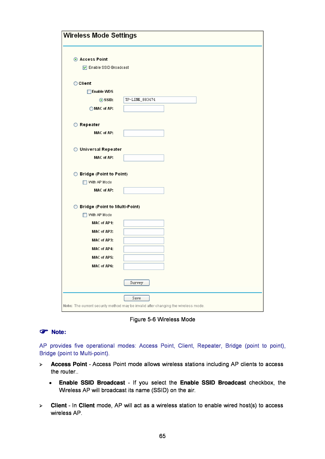 TP-Link TL-WA5110G manual 