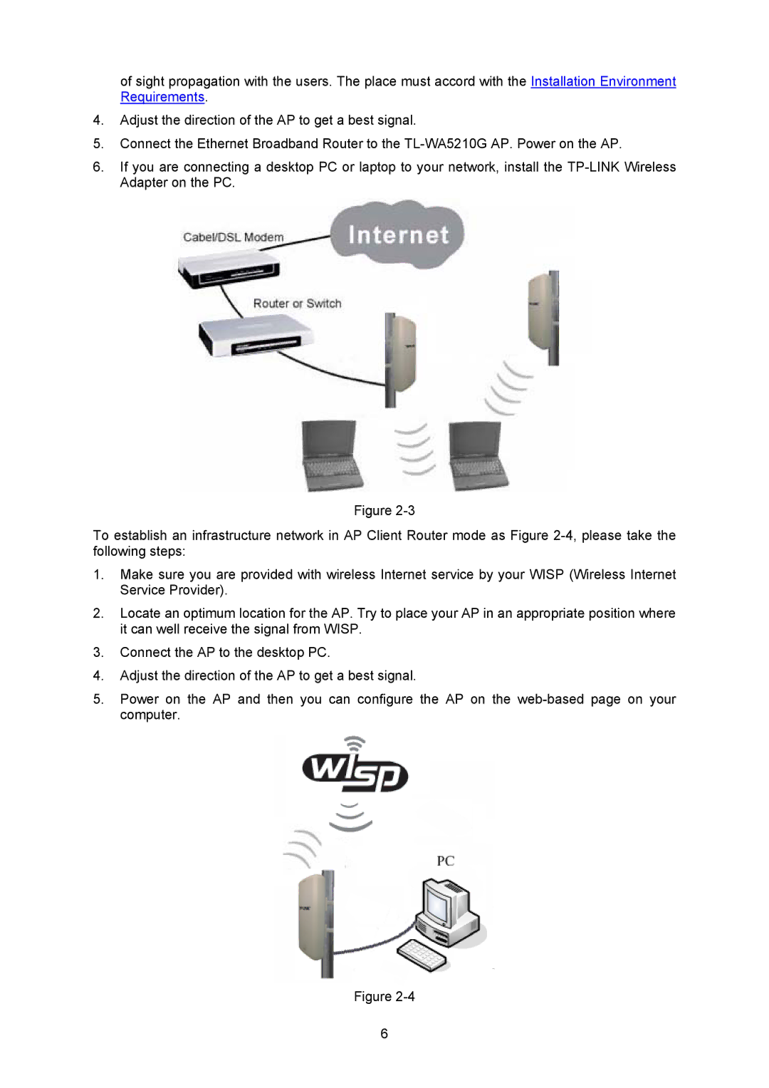 TP-Link TL-WA5210G manual 