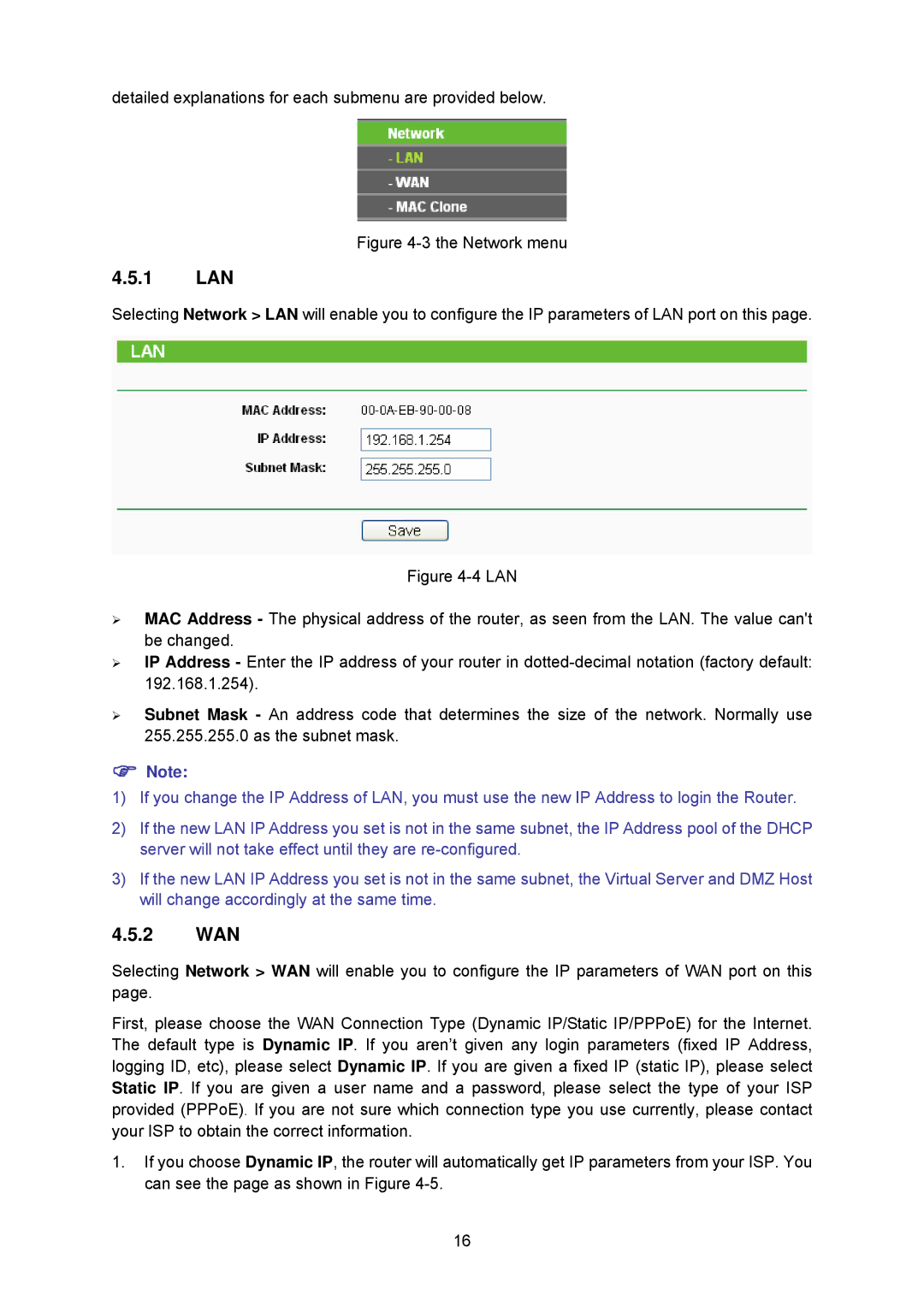 TP-Link TL-WA5210G manual 1 LAN, 2 WAN 