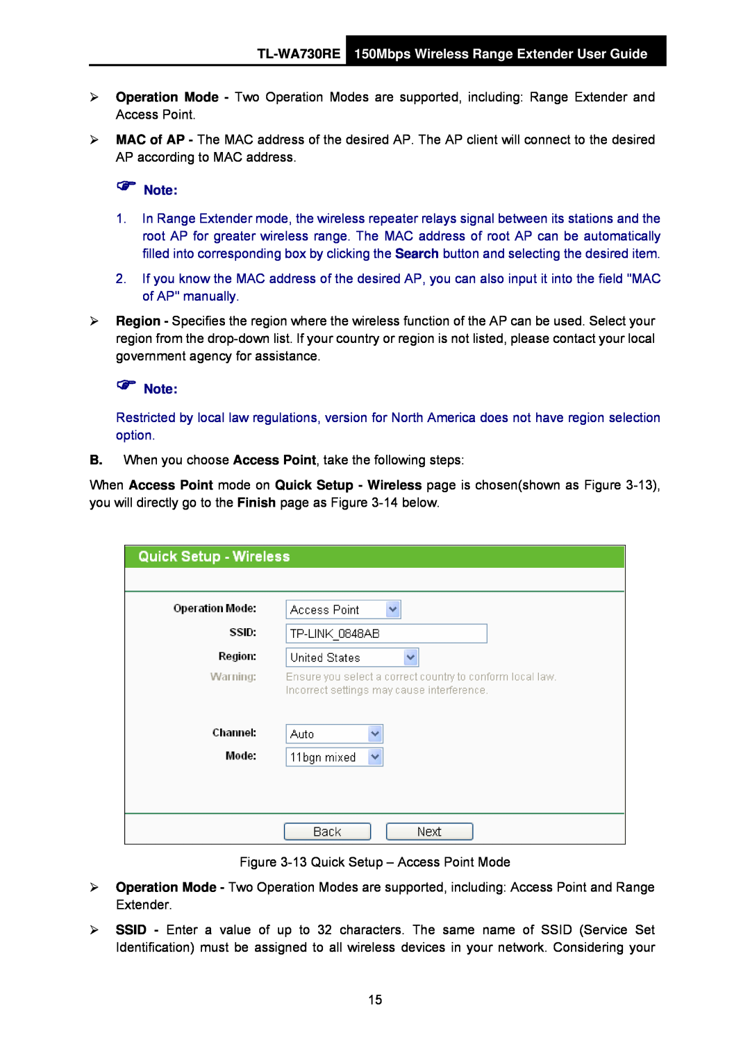 TP-Link manual TL-WA730RE 150Mbps Wireless Range Extender User Guide 