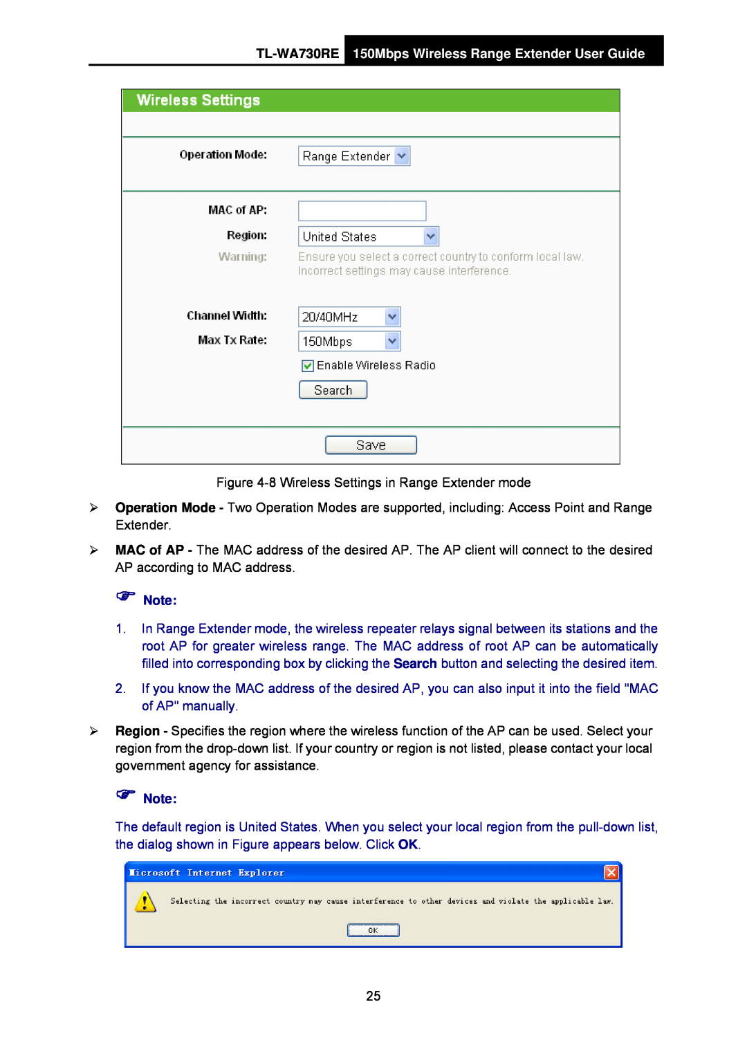 TP-Link manual TL-WA730RE 150Mbps Wireless Range Extender User Guide 