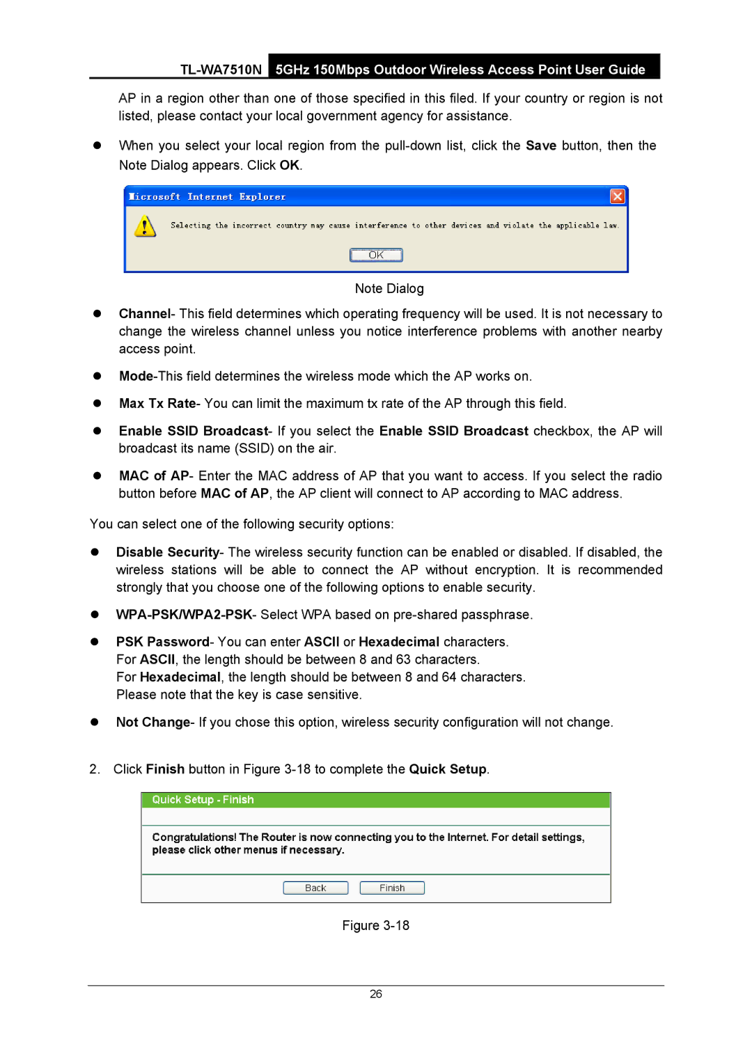 TP-Link TL-WA7510N manual 