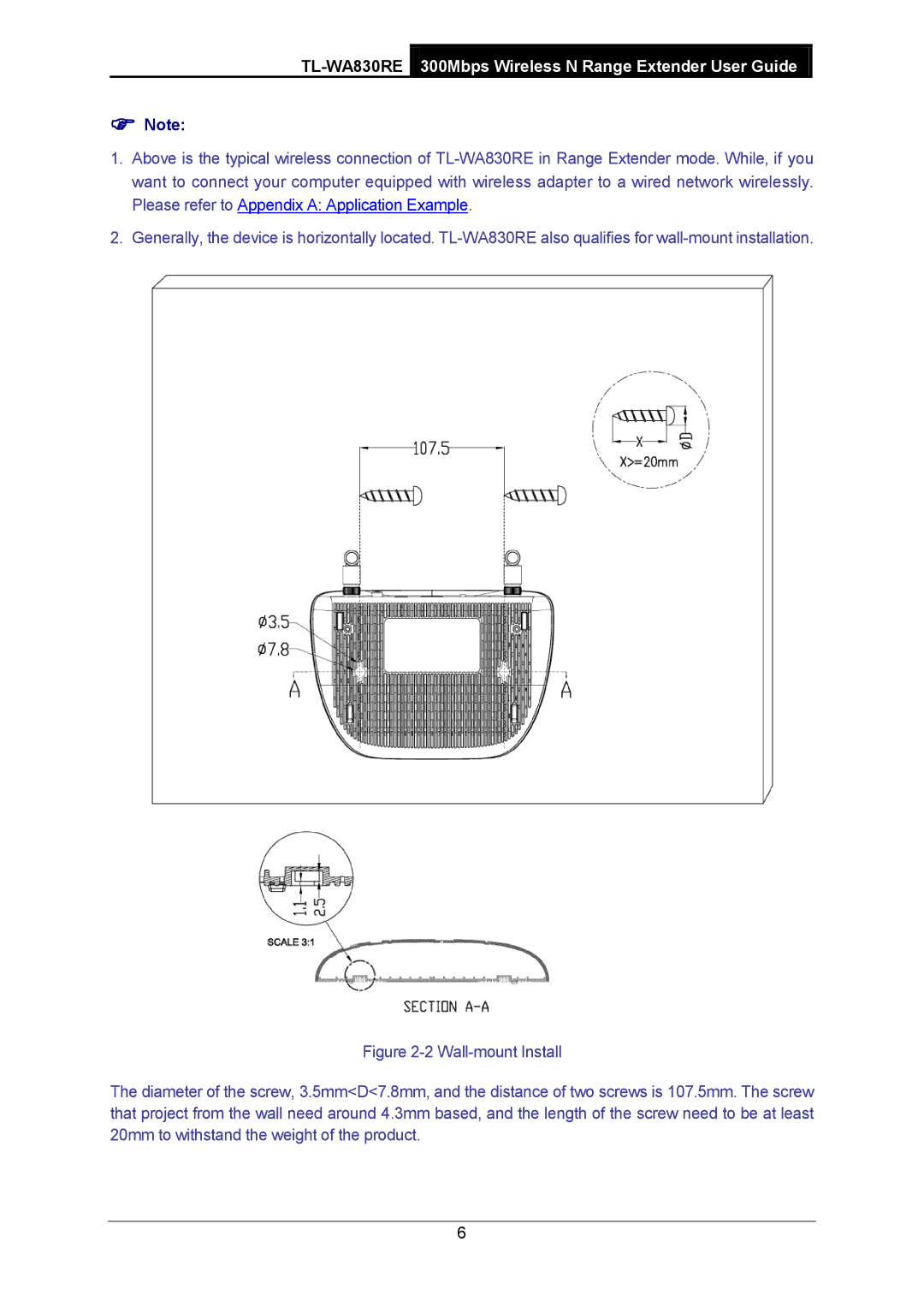 TP-Link manual TL-WA830RE 300Mbps Wireless N Range Extender User Guide 