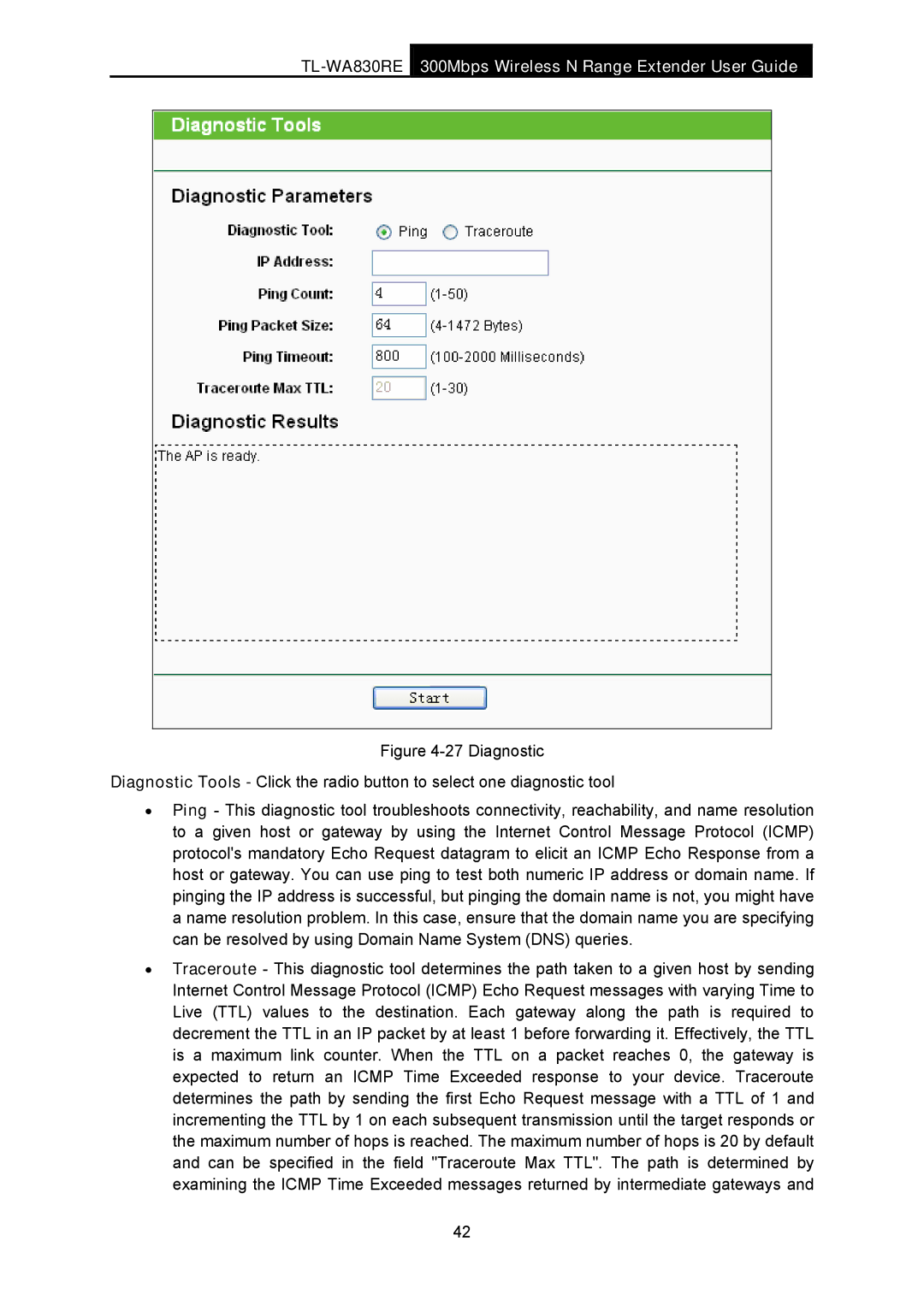 TP-Link manual TL-WA830RE300Mbps Wireless N Range Extender User Guide 