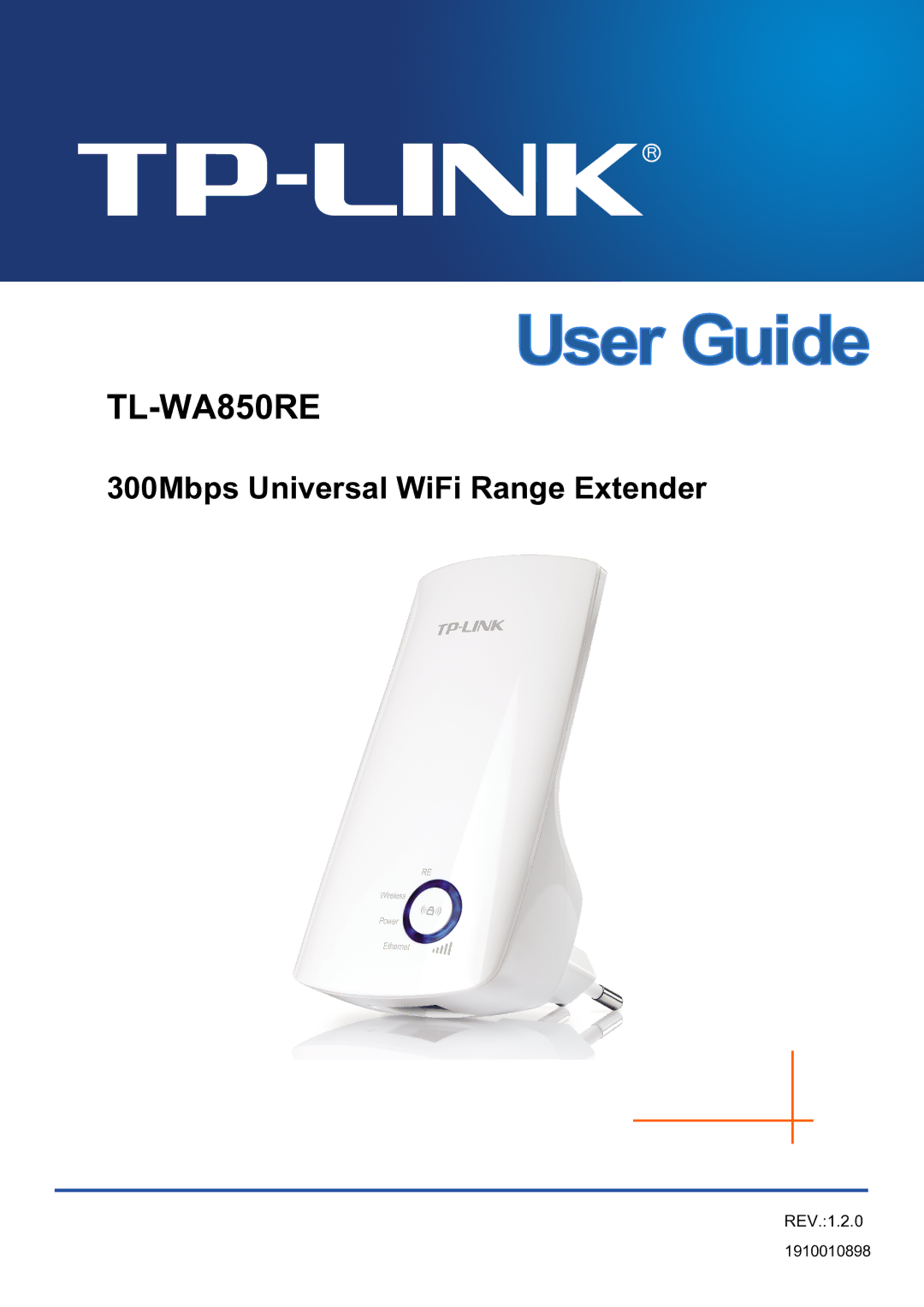 TP-Link TL-WA850RE manual 