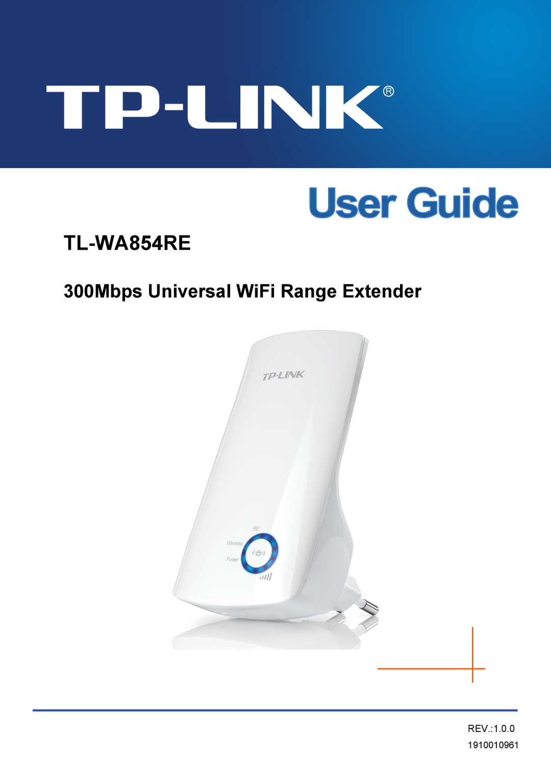 TP-Link TL-WA854RE manual 