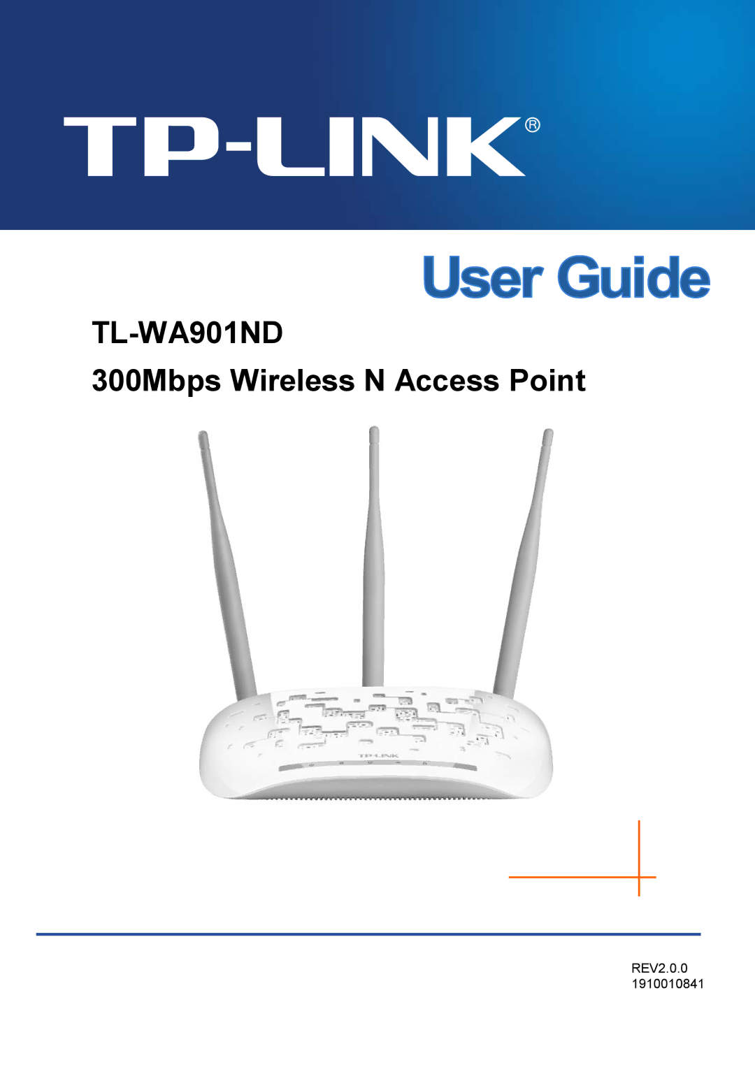 TP-Link TL-WA901ND manual 