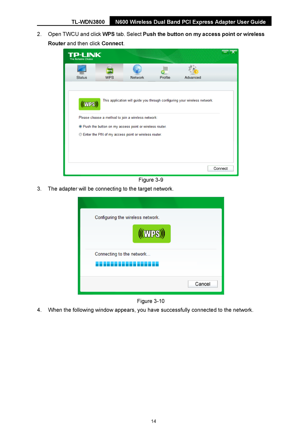 TP-Link TL-WDN3800 manual 