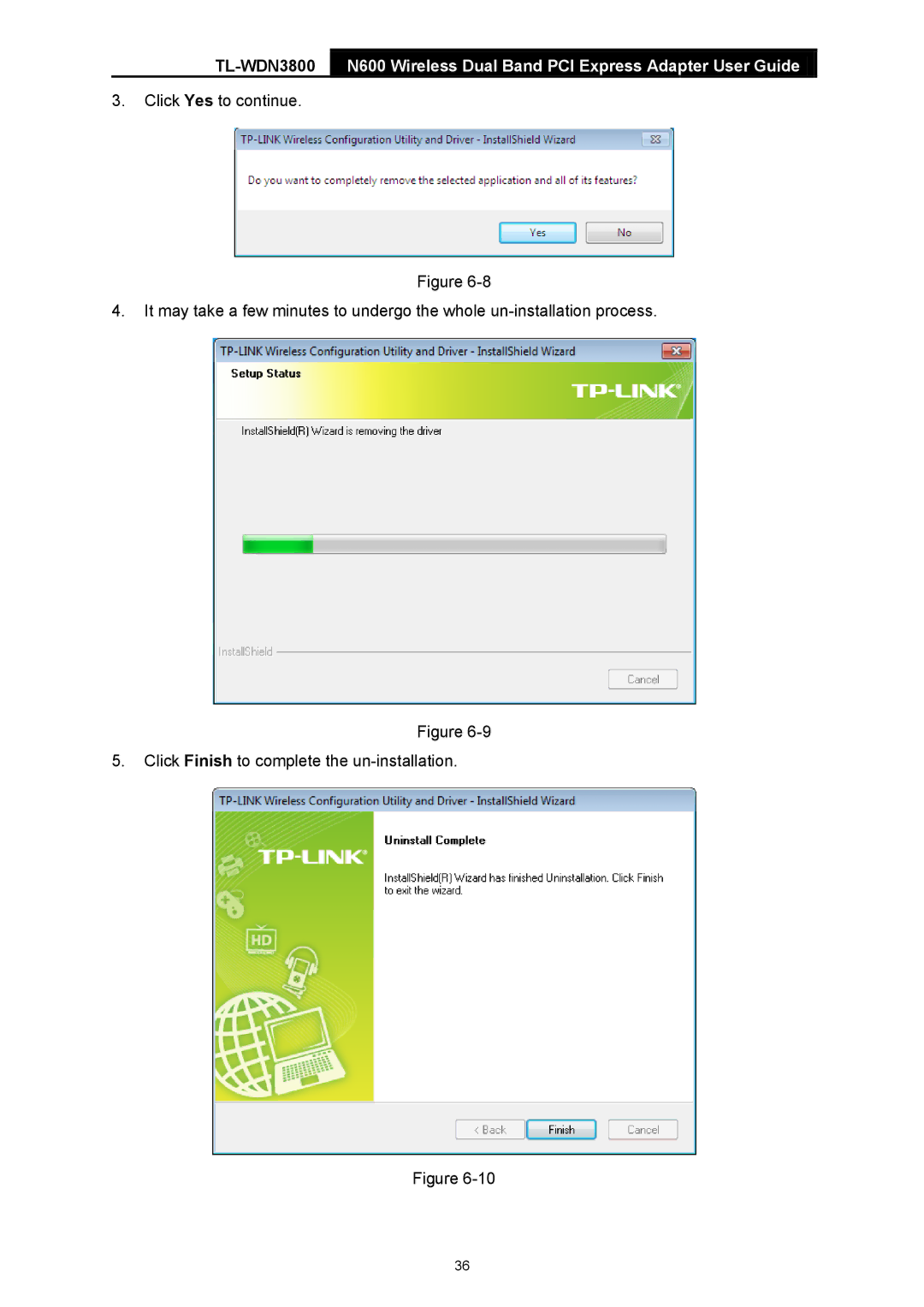 TP-Link TL-WDN3800 manual 