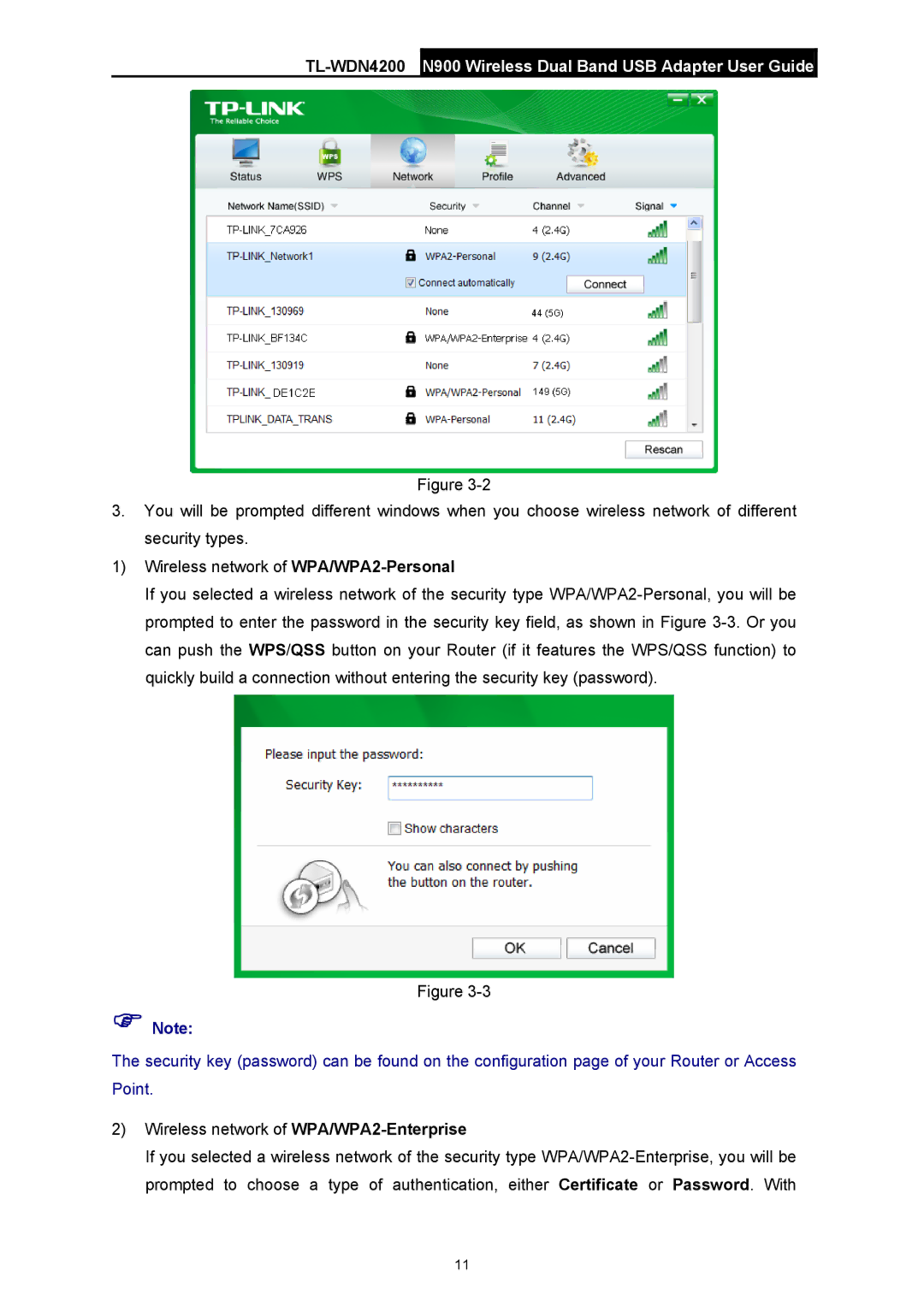 TP-Link TL-WDN4200 manual N900 Wireless Dual Band USB Adapter User Guide 