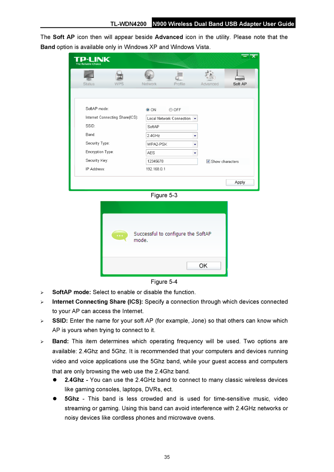 TP-Link manual TL-WDN4200N900 Wireless Dual Band USB Adapter User Guide 