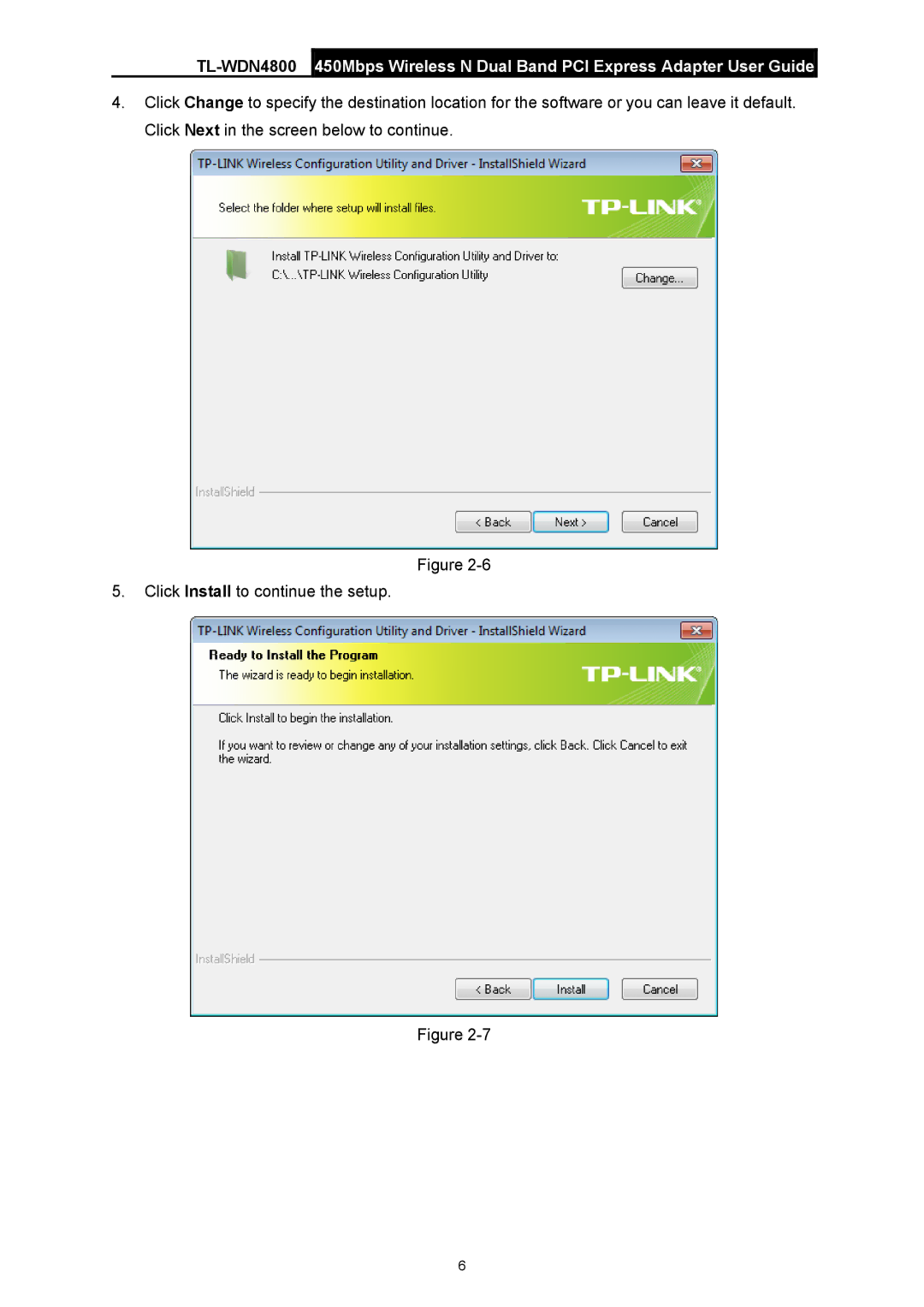 TP-Link TL-WDN4800 manual 