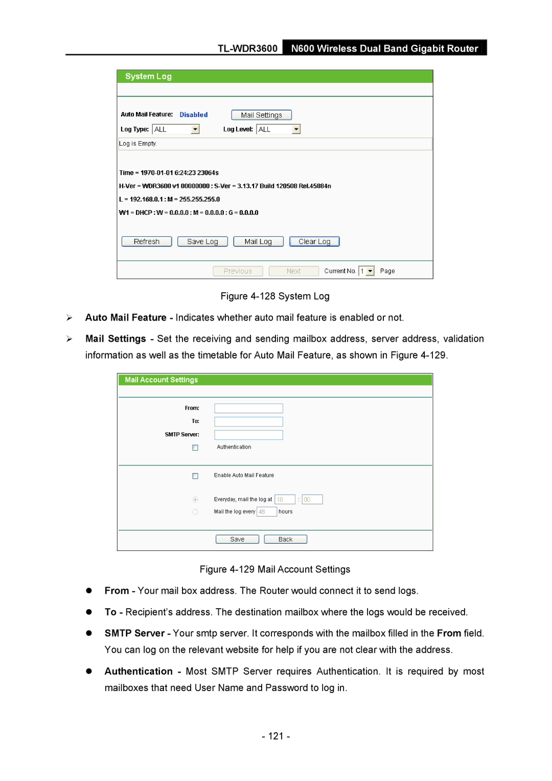 TP-Link manual TL-WDR3600N600 Wireless Dual Band Gigabit Router 