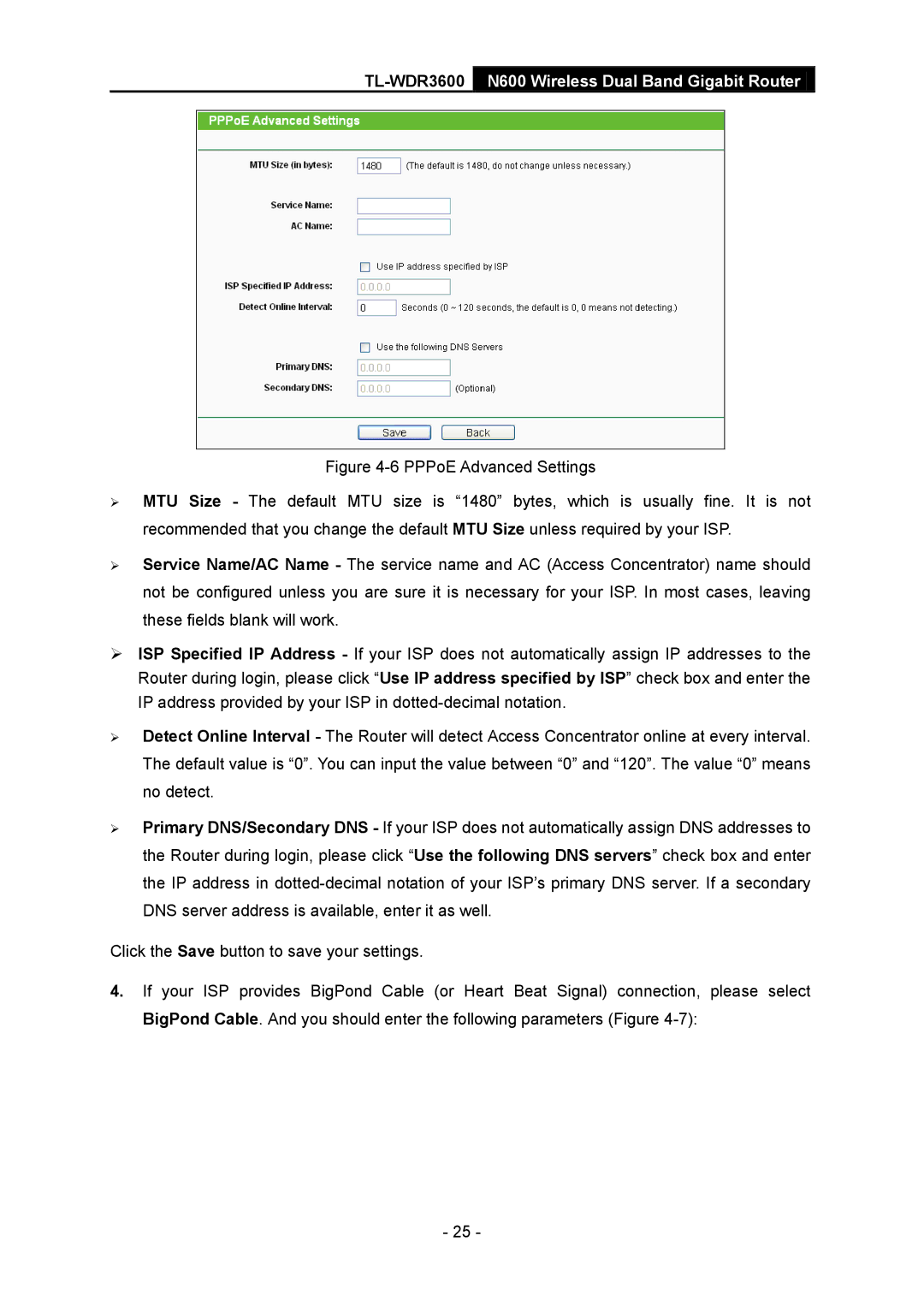 TP-Link manual TL-WDR3600N600 Wireless Dual Band Gigabit Router 