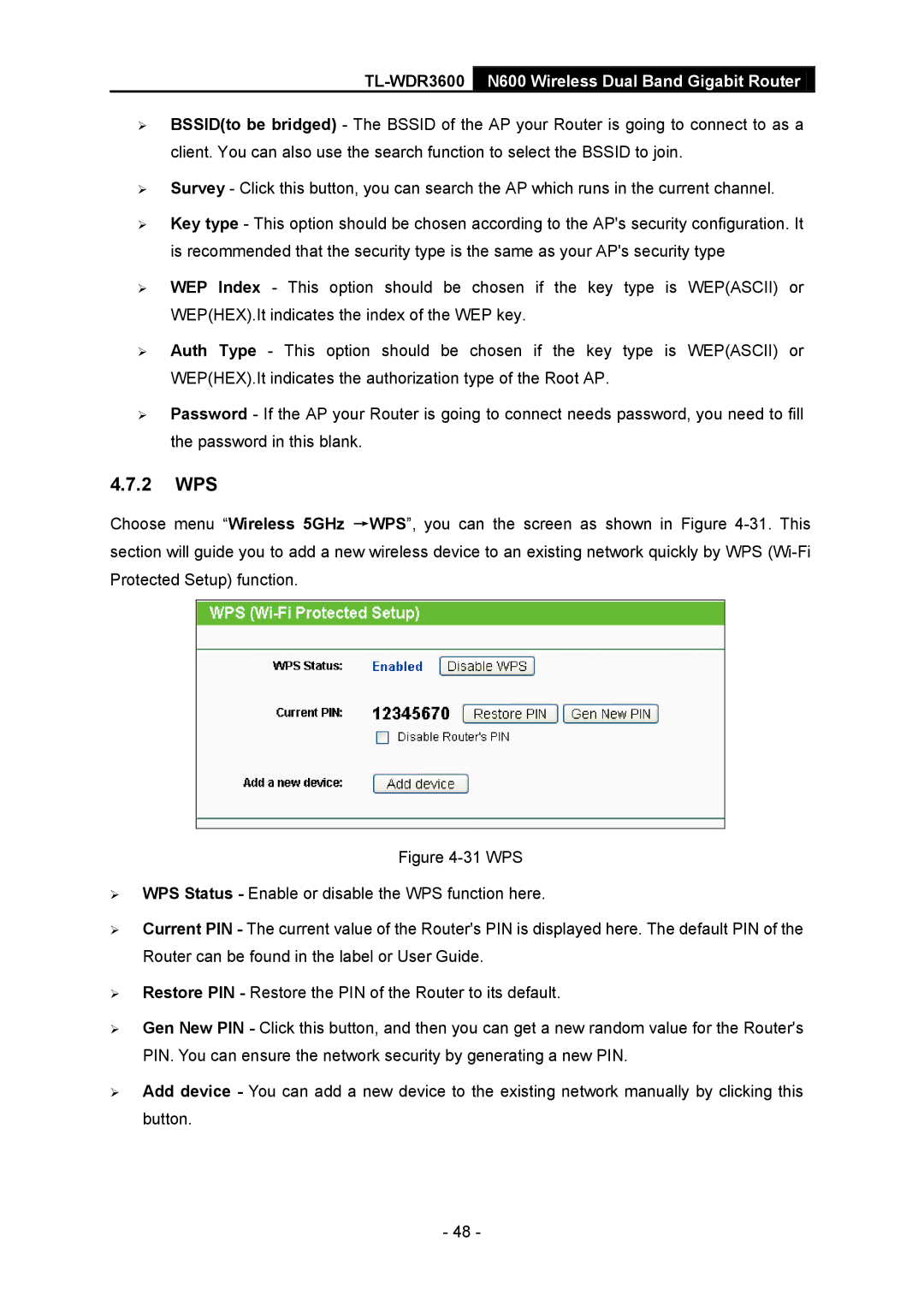 TP-Link TL-WDR3600 manual 2 WPS 