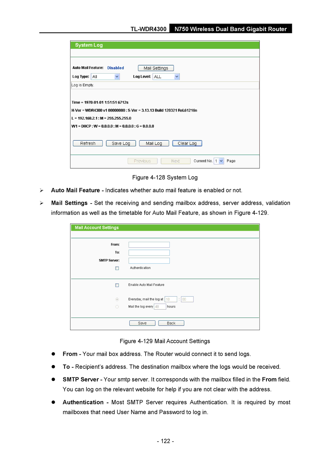 TP-Link manual TL-WDR4300N750 Wireless Dual Band Gigabit Router 