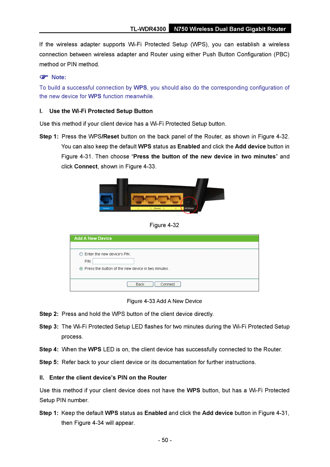 TP-Link TL-WDR4300 manual Add a New Device 