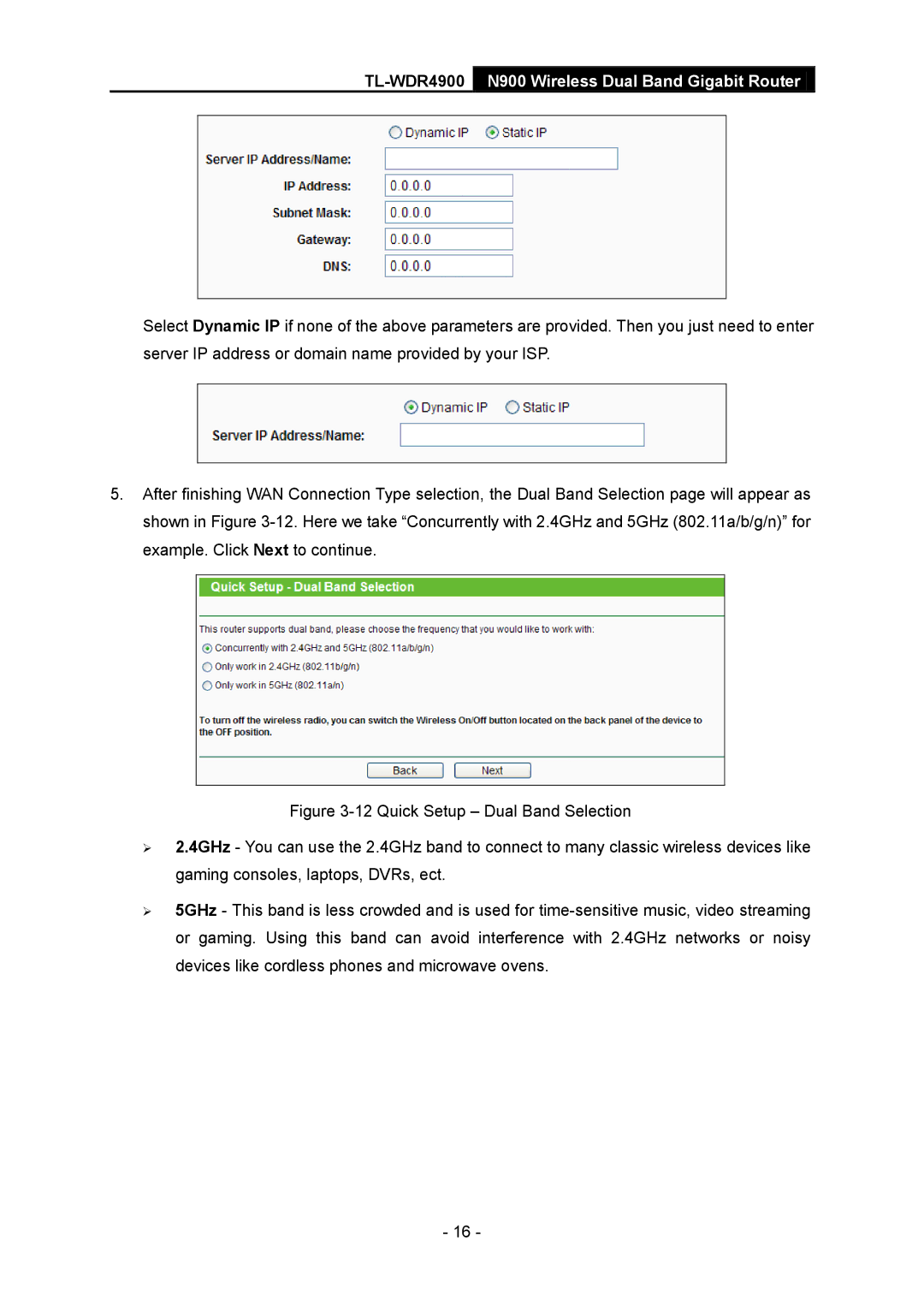 TP-Link manual TL-WDR4900N900 Wireless Dual Band Gigabit Router 