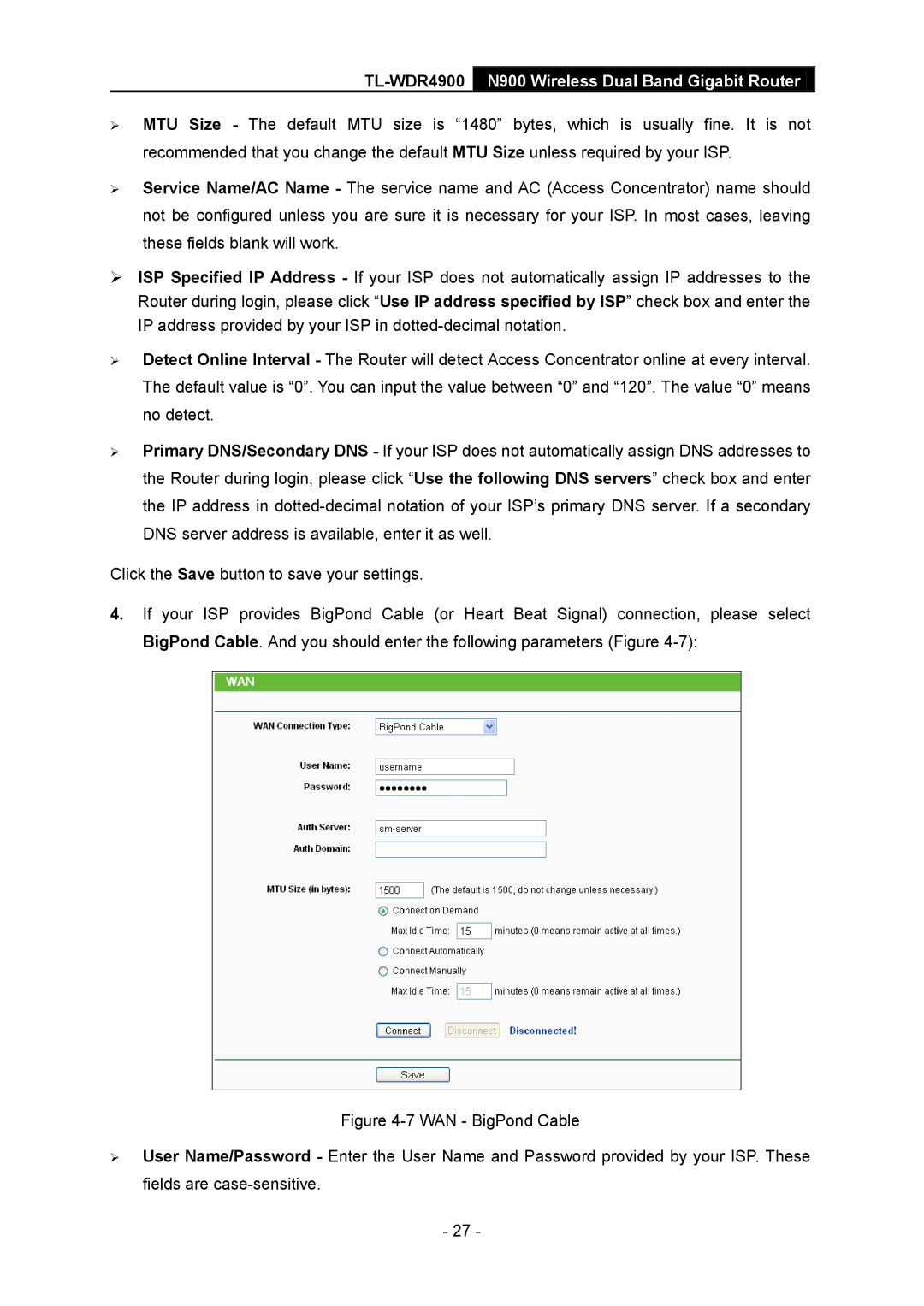 TP-Link manual TL-WDR4900N900 Wireless Dual Band Gigabit Router 