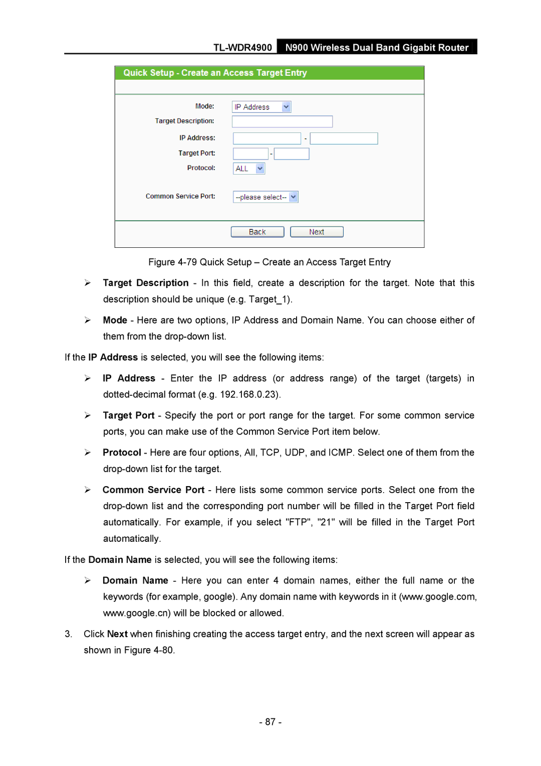 TP-Link manual TL-WDR4900N900 Wireless Dual Band Gigabit Router 