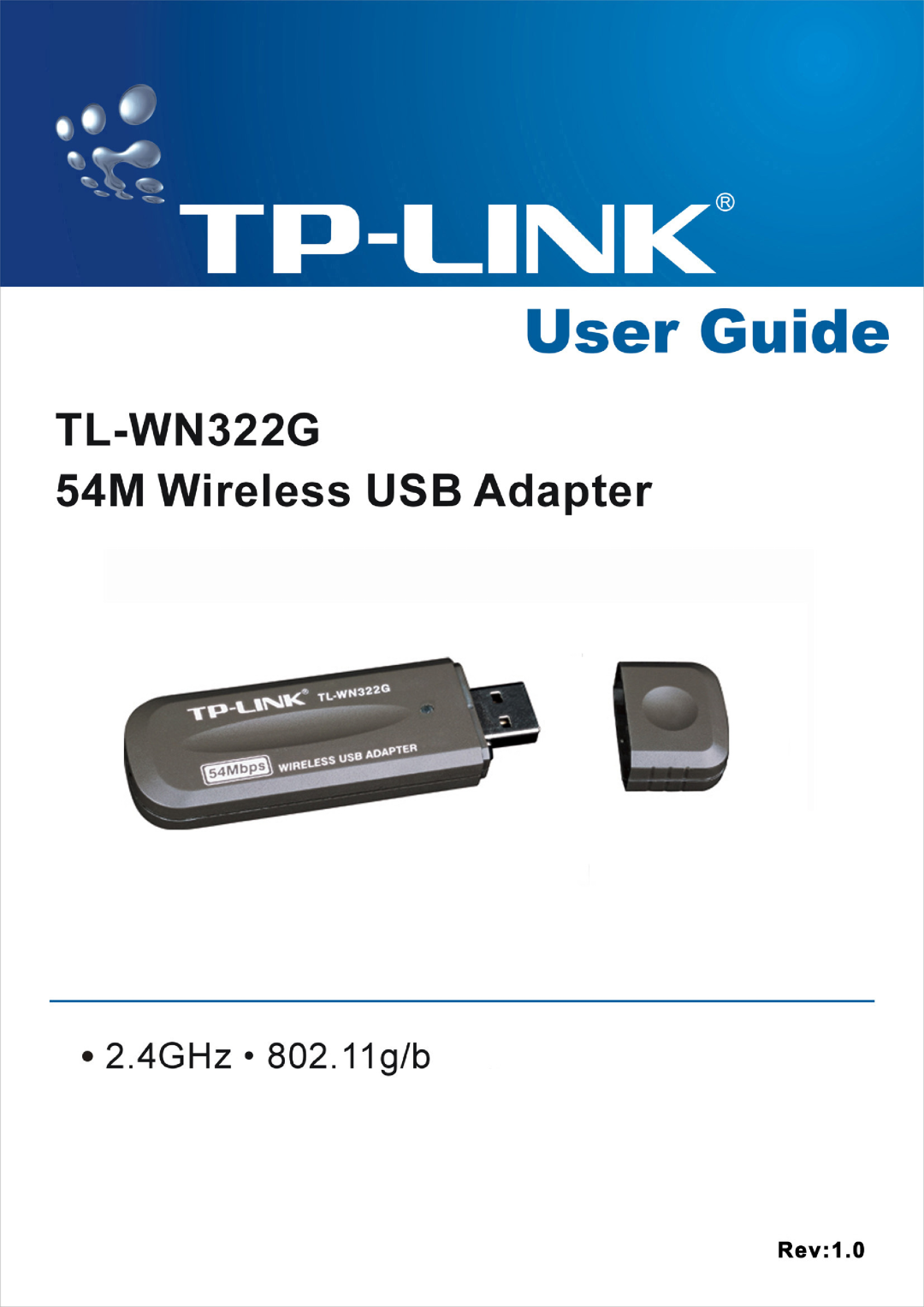 TP-Link TL-WN322G manual 