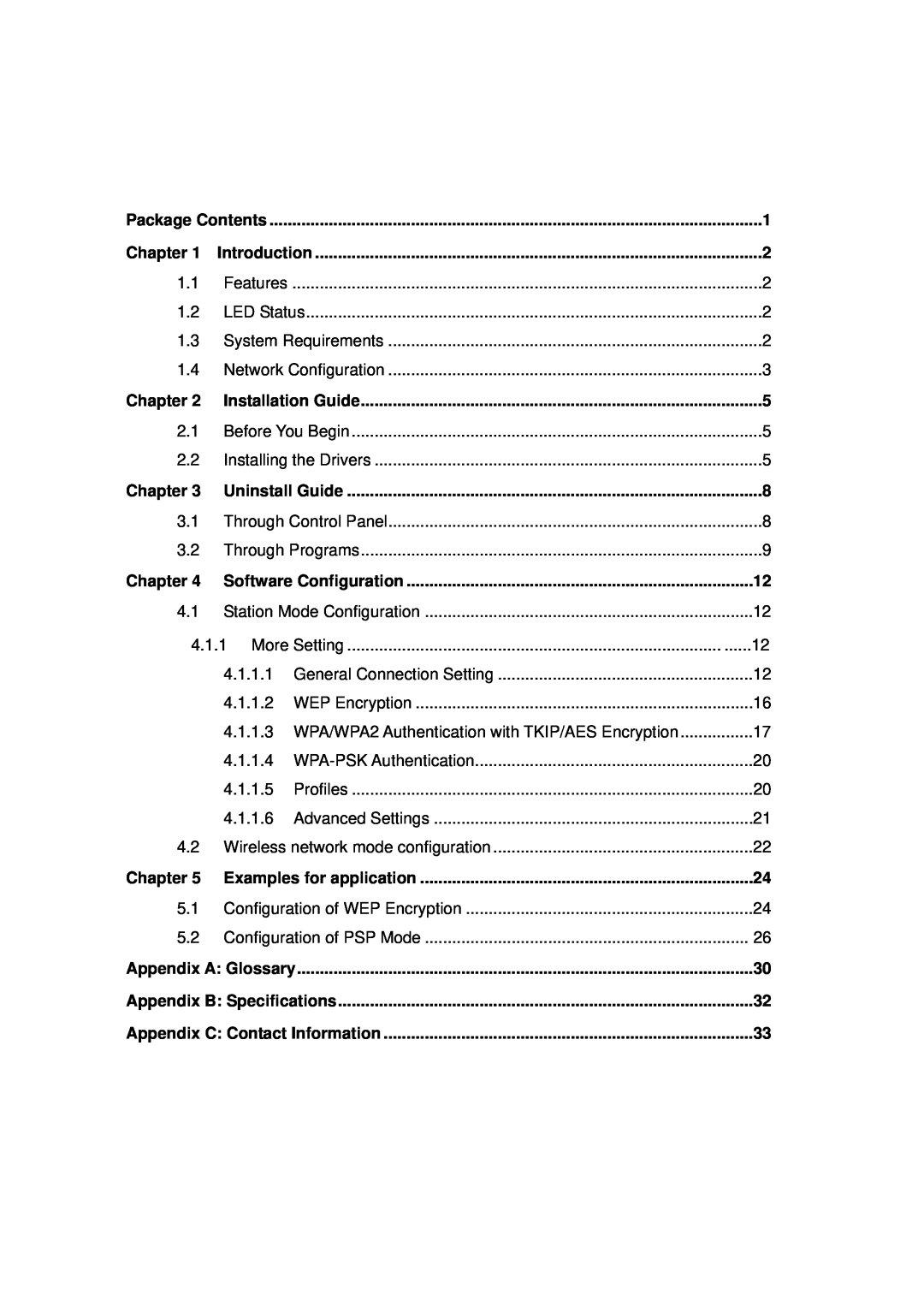 TP-Link TL-WN322G manual Chapter 
