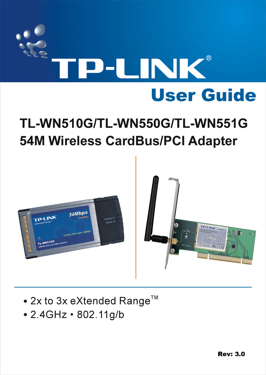 TP-Link TL-WN551G, TL-WN510G, TL-WN550G manual 