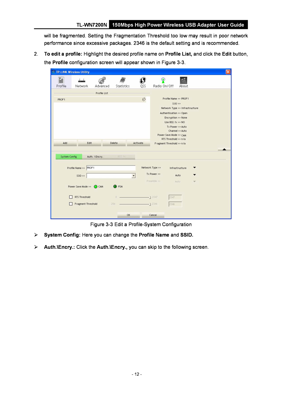 TP-Link manual TL-WN7200N 150Mbps High Power Wireless USB Adapter User Guide 